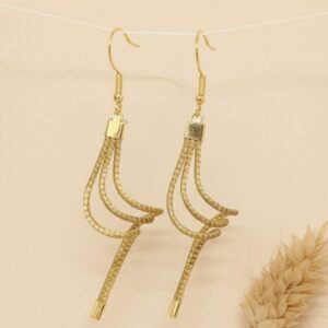 Oro vegetal Capim dourado pendientes