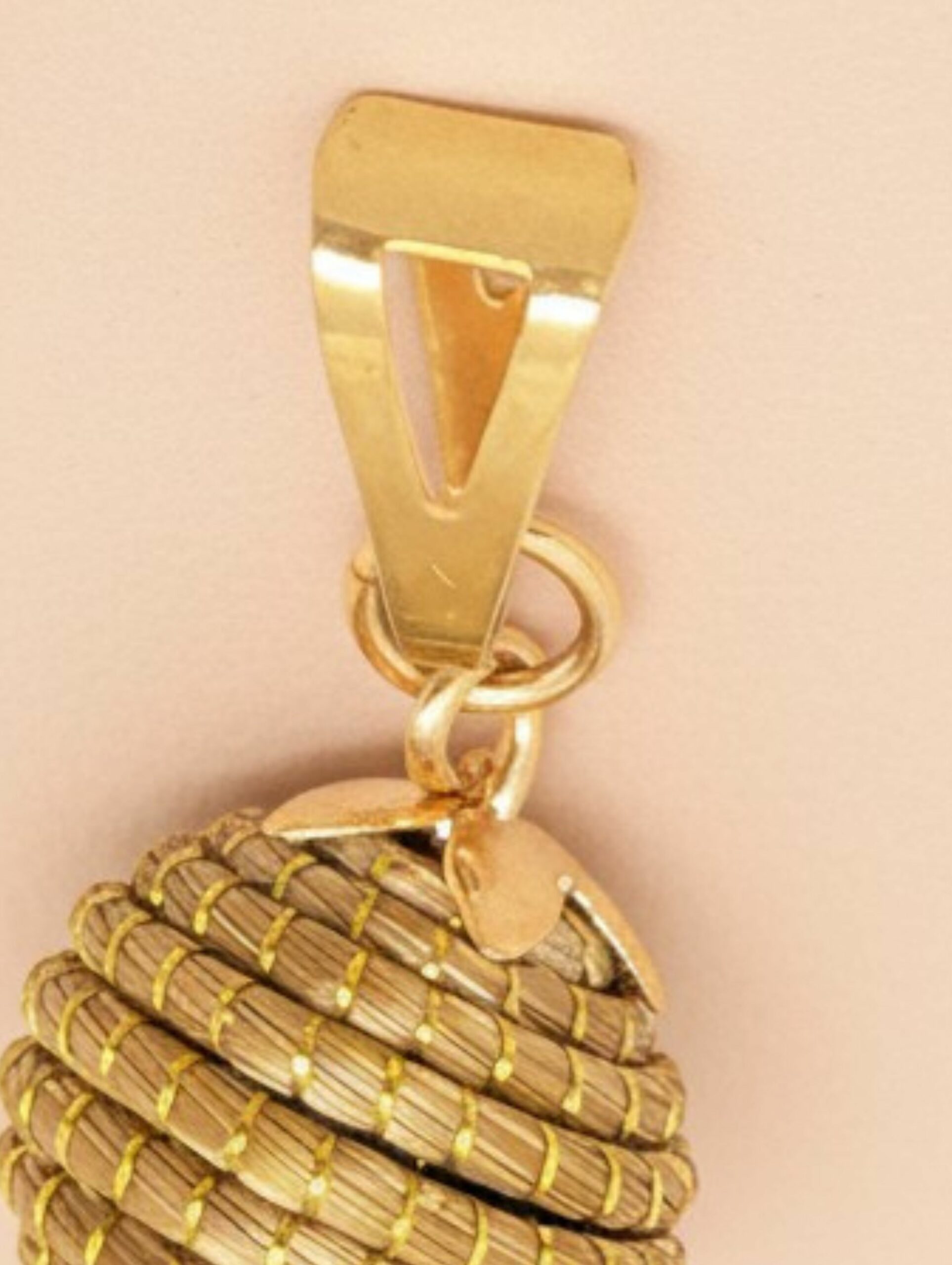 Oro vegetal Capim dourado colgante