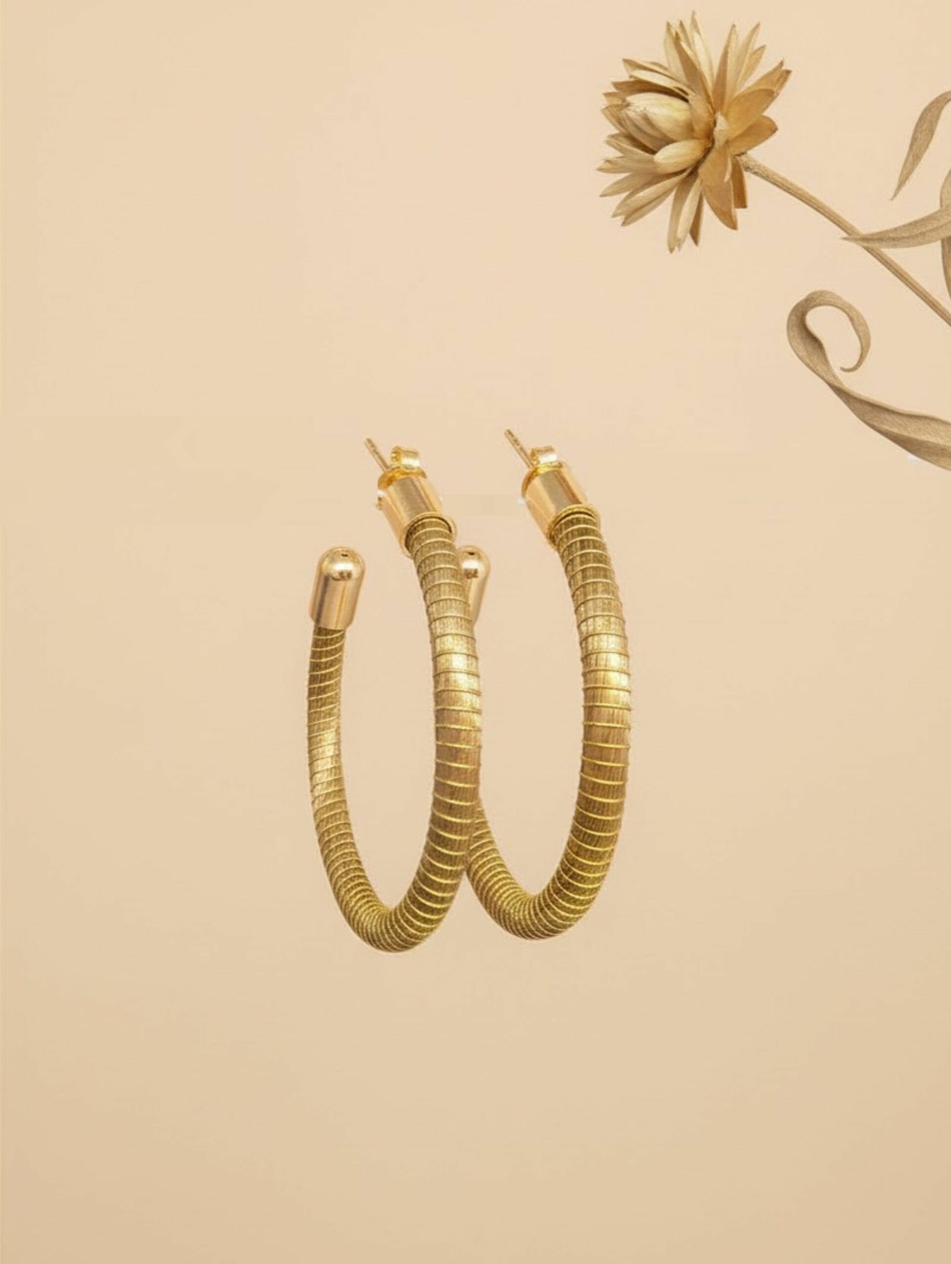 Oro vegetal Capim dourado pendientes