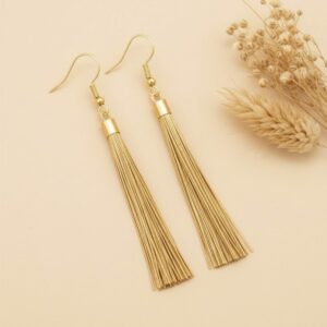 Oro vegetal Capim dourado pendientes