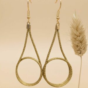 Oro vegetal Capim dourado pendientes