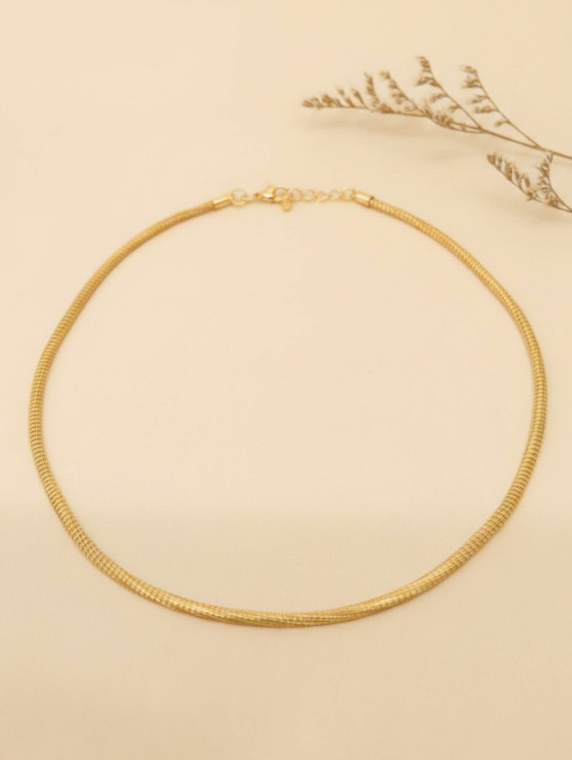 joyas artesanales y sostenibles - PULSERA Oro vegetal capim dourado
