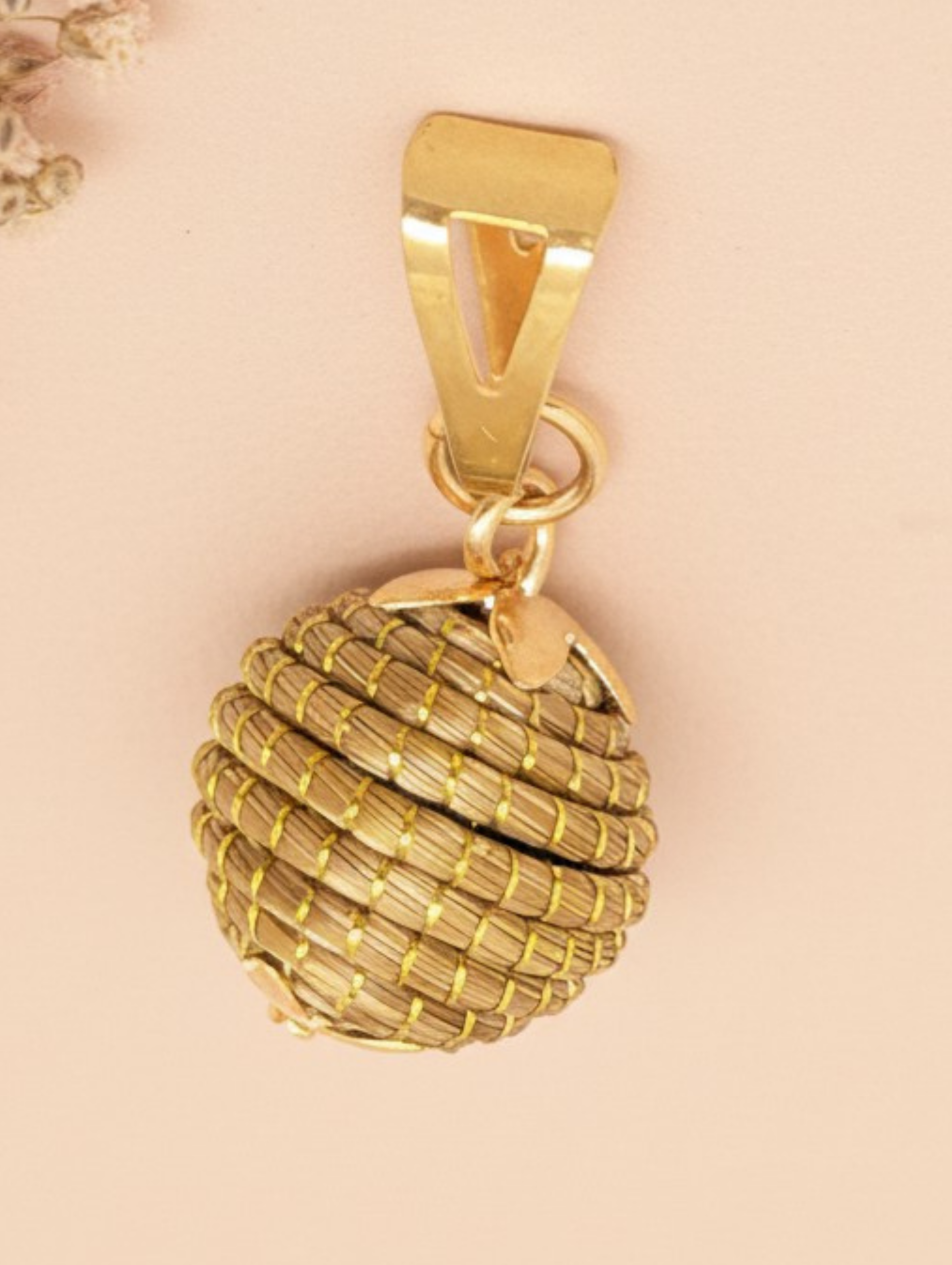 Oro vegetal Capim dourado colgante