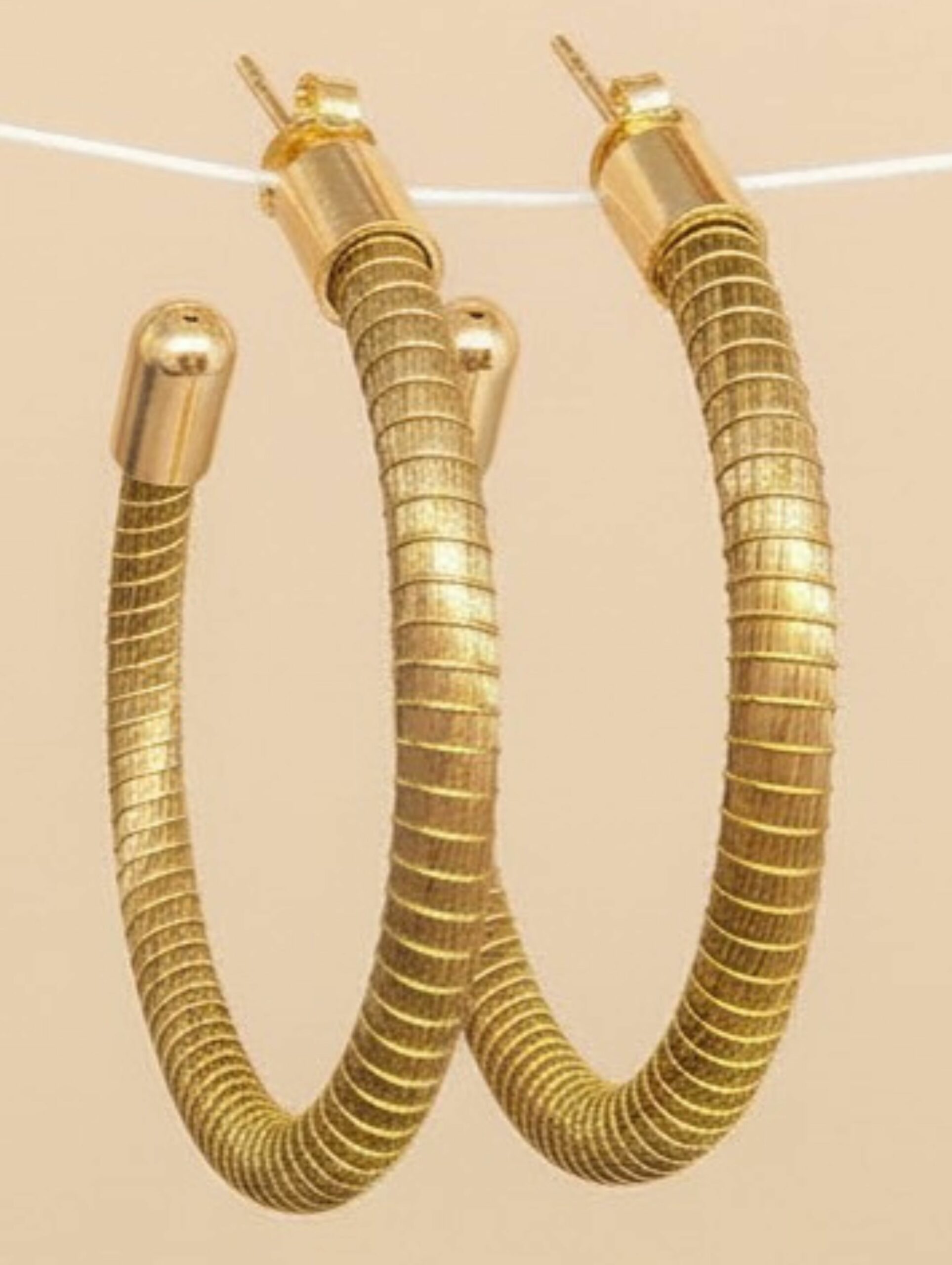 Oro vegetal Capim dourado pendientes