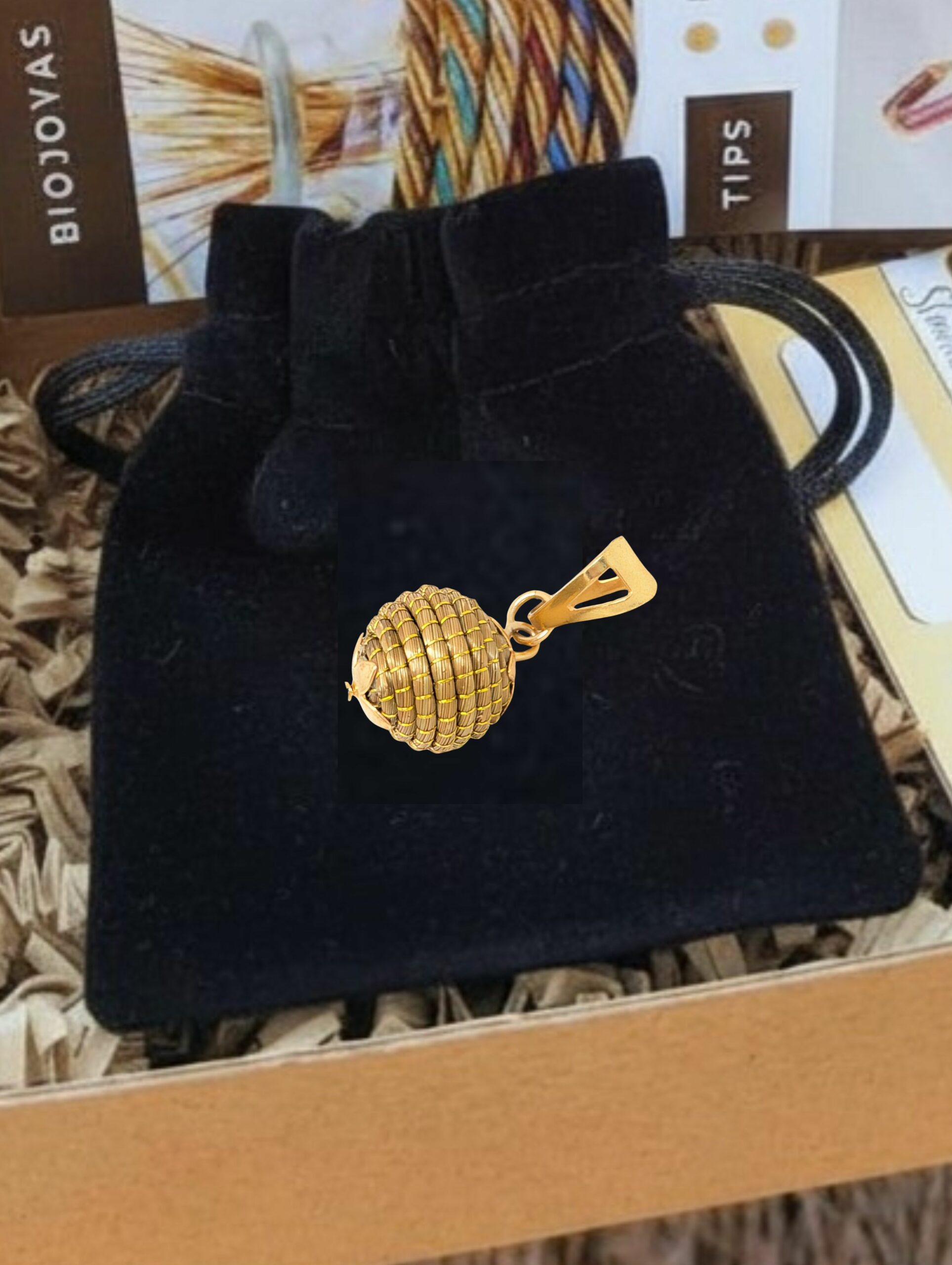 Oro vegetal Capim dourado colgante