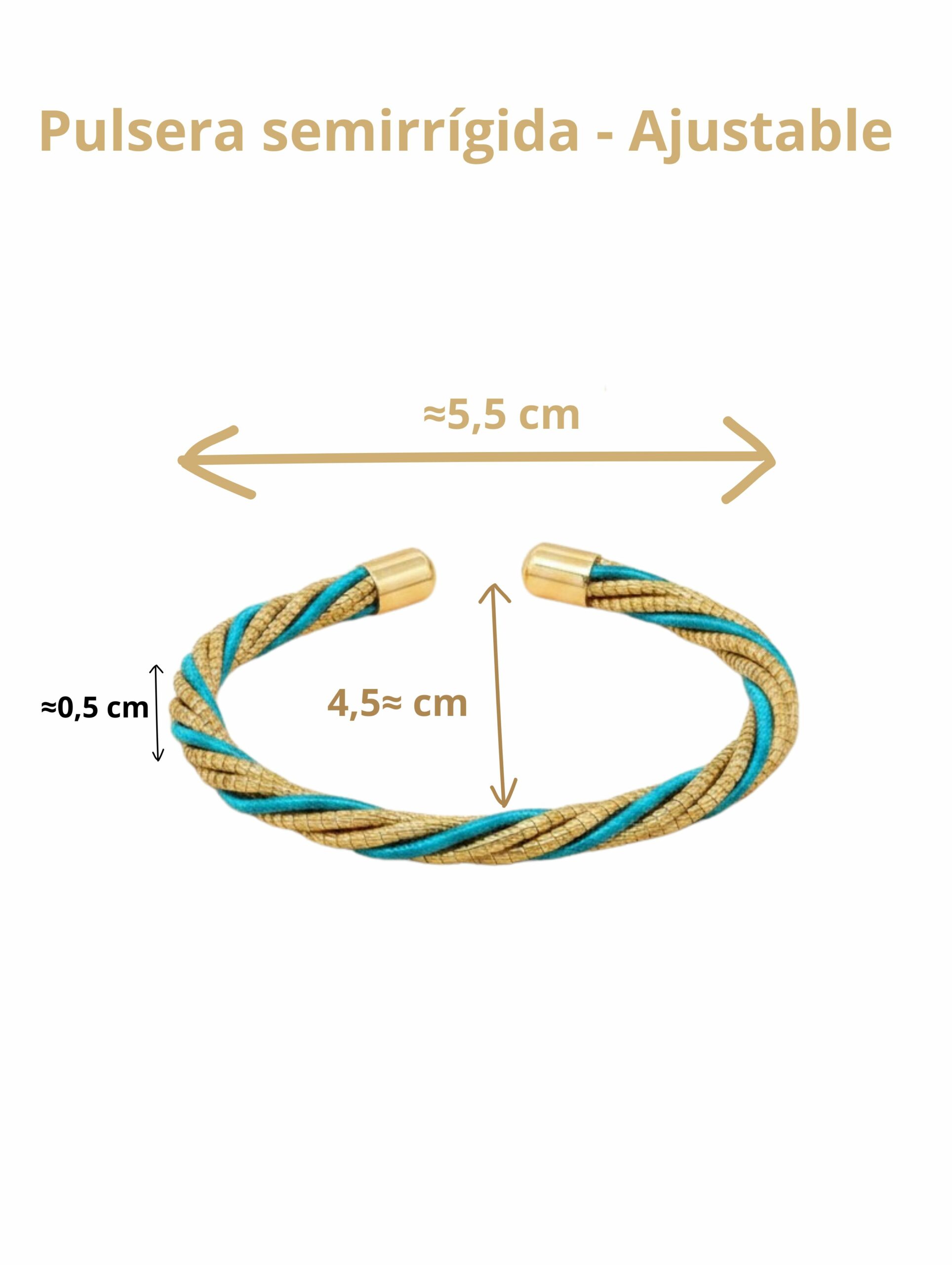joyas artesanales y sostenibles - PULSERA Oro vegetal capim dourado