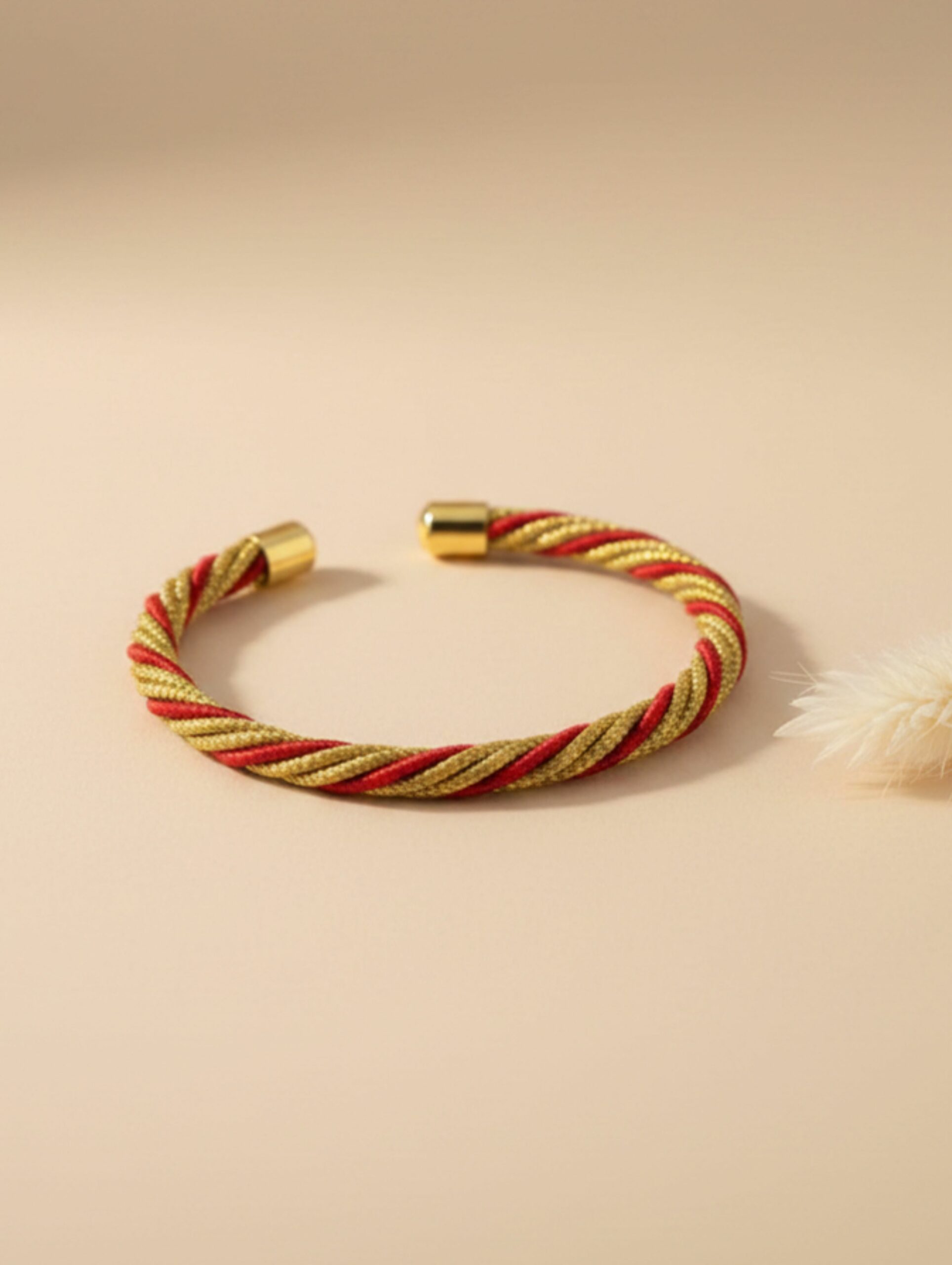 joyas artesanales y sostenibles - PULSERA Oro vegetal capim dourado
