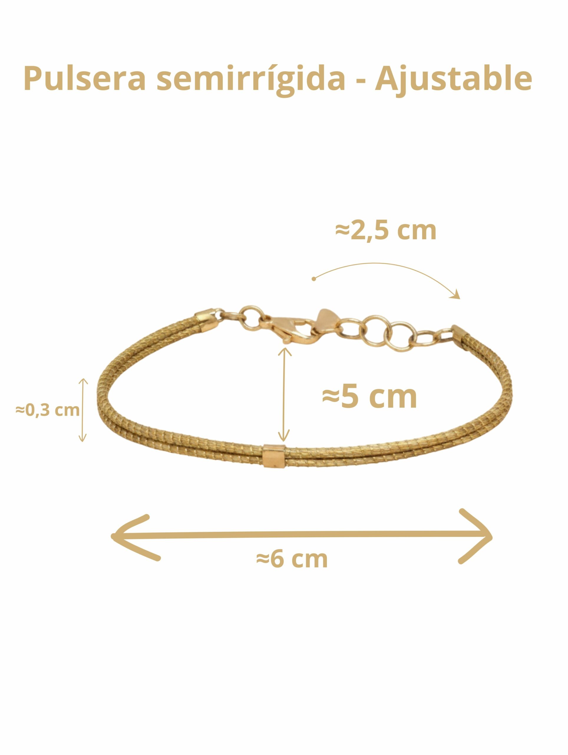 joyas artesanales y sostenibles - PULSERA Oro vegetal capim dourado
