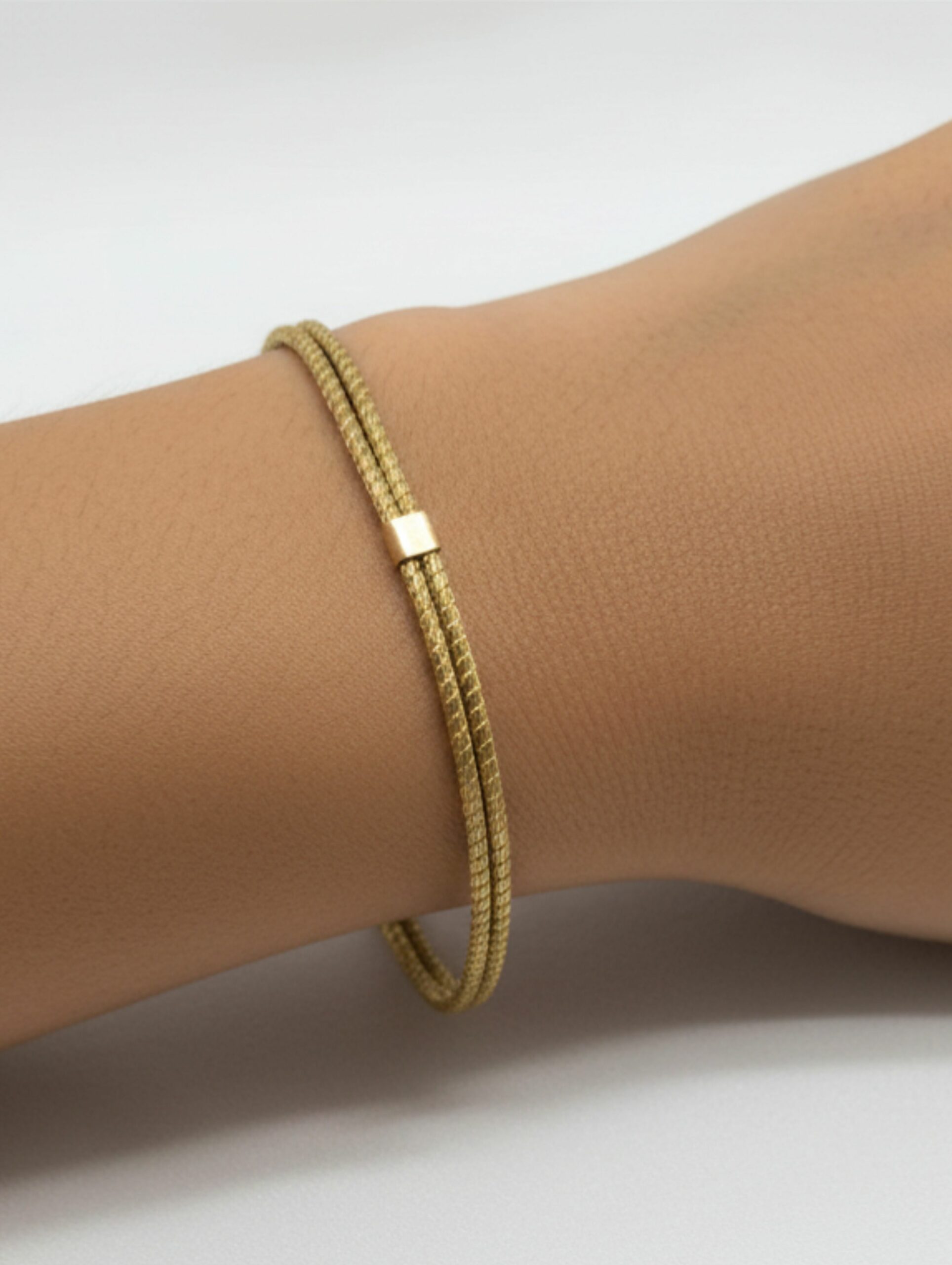 joyas artesanales y sostenibles - PULSERA Oro vegetal capim dourado