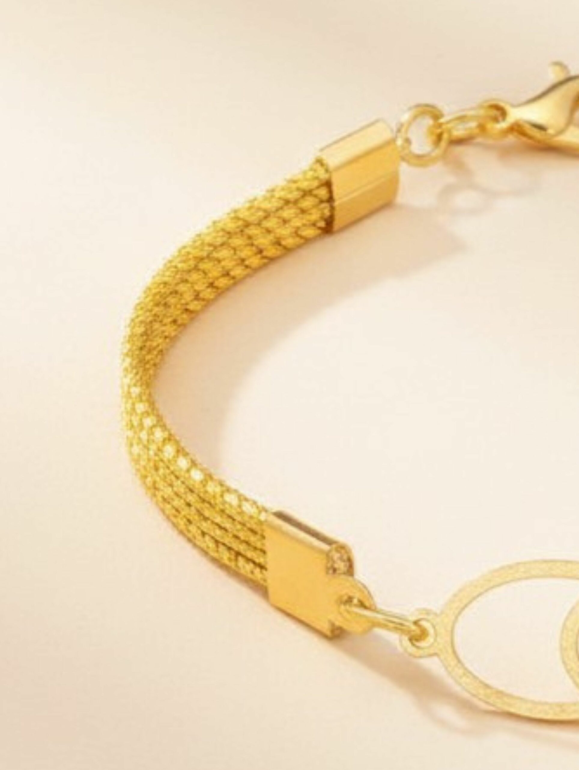 joyas artesanales y sostenibles - PULSERA Oro vegetal capim dourado
