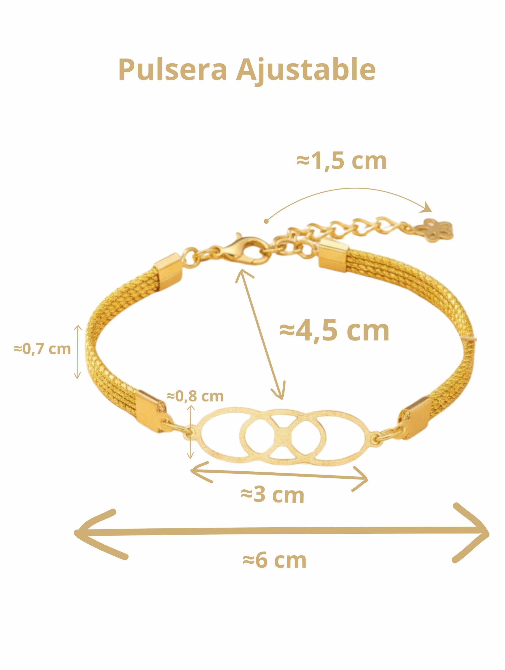 joyas artesanales y sostenibles - PULSERA Oro vegetal capim dourado