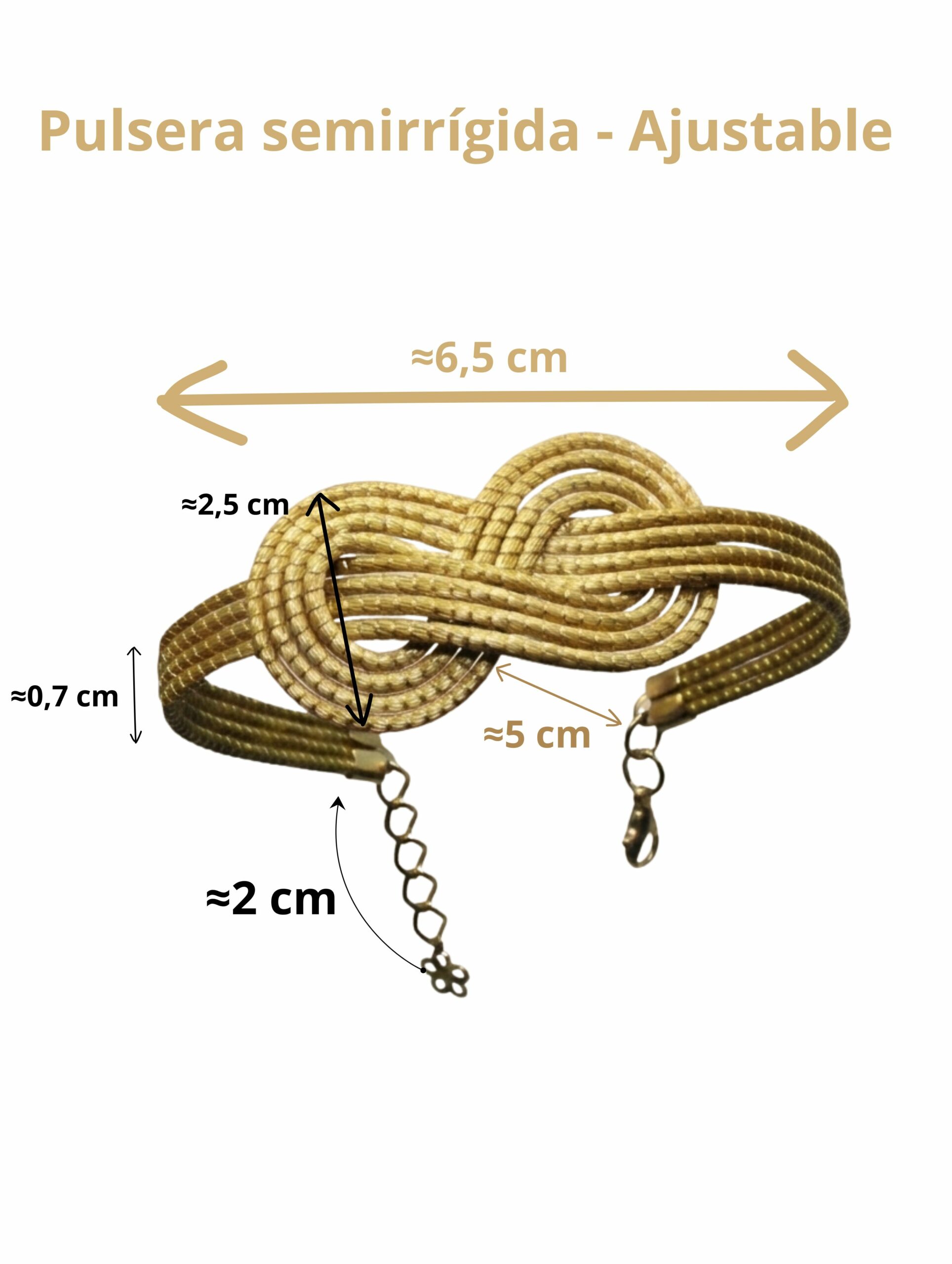 joyas artesanales y sostenibles - PULSERA Oro vegetal capim dourado