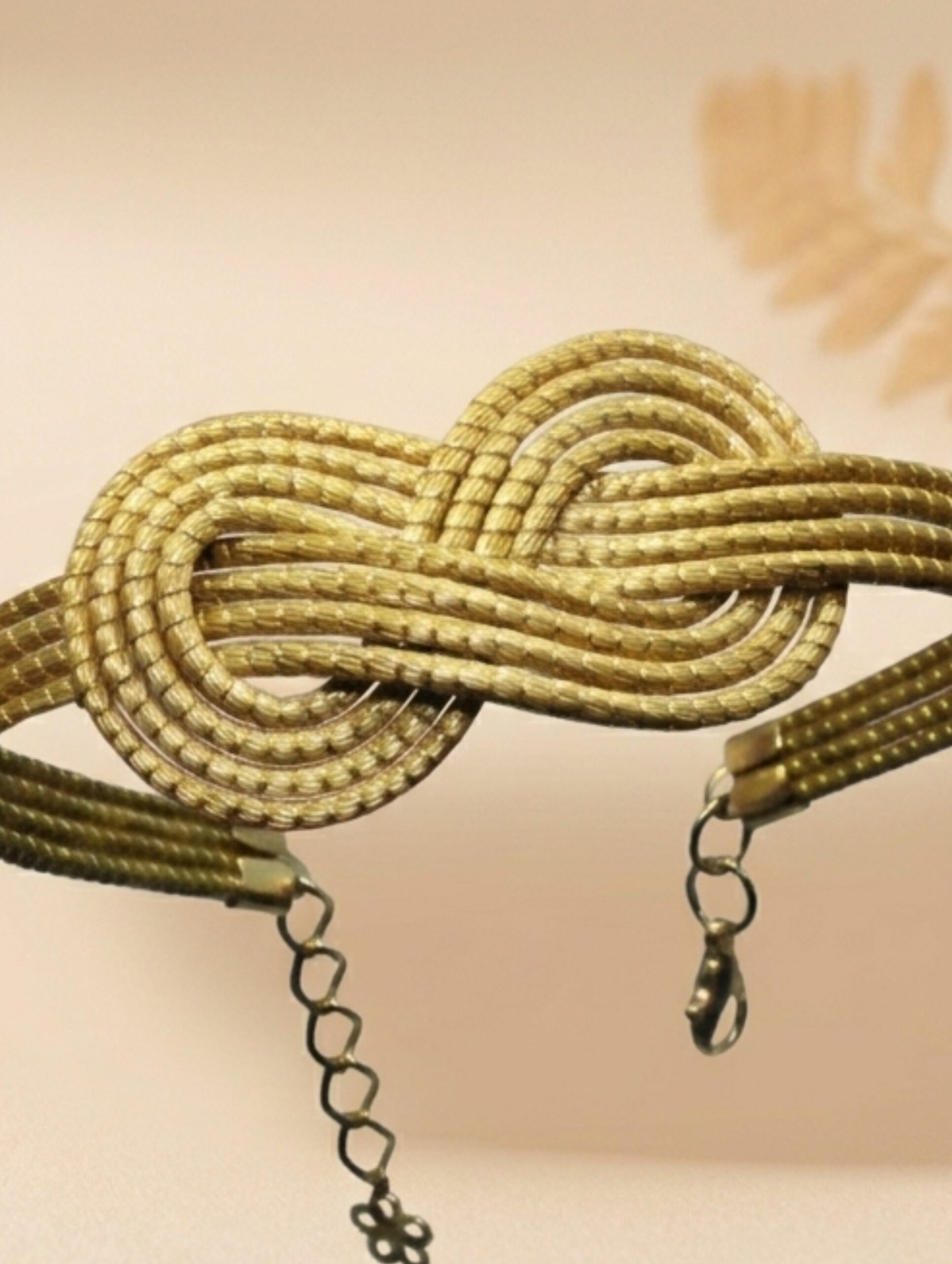 joyas artesanales y sostenibles - PULSERA Oro vegetal capim dourado