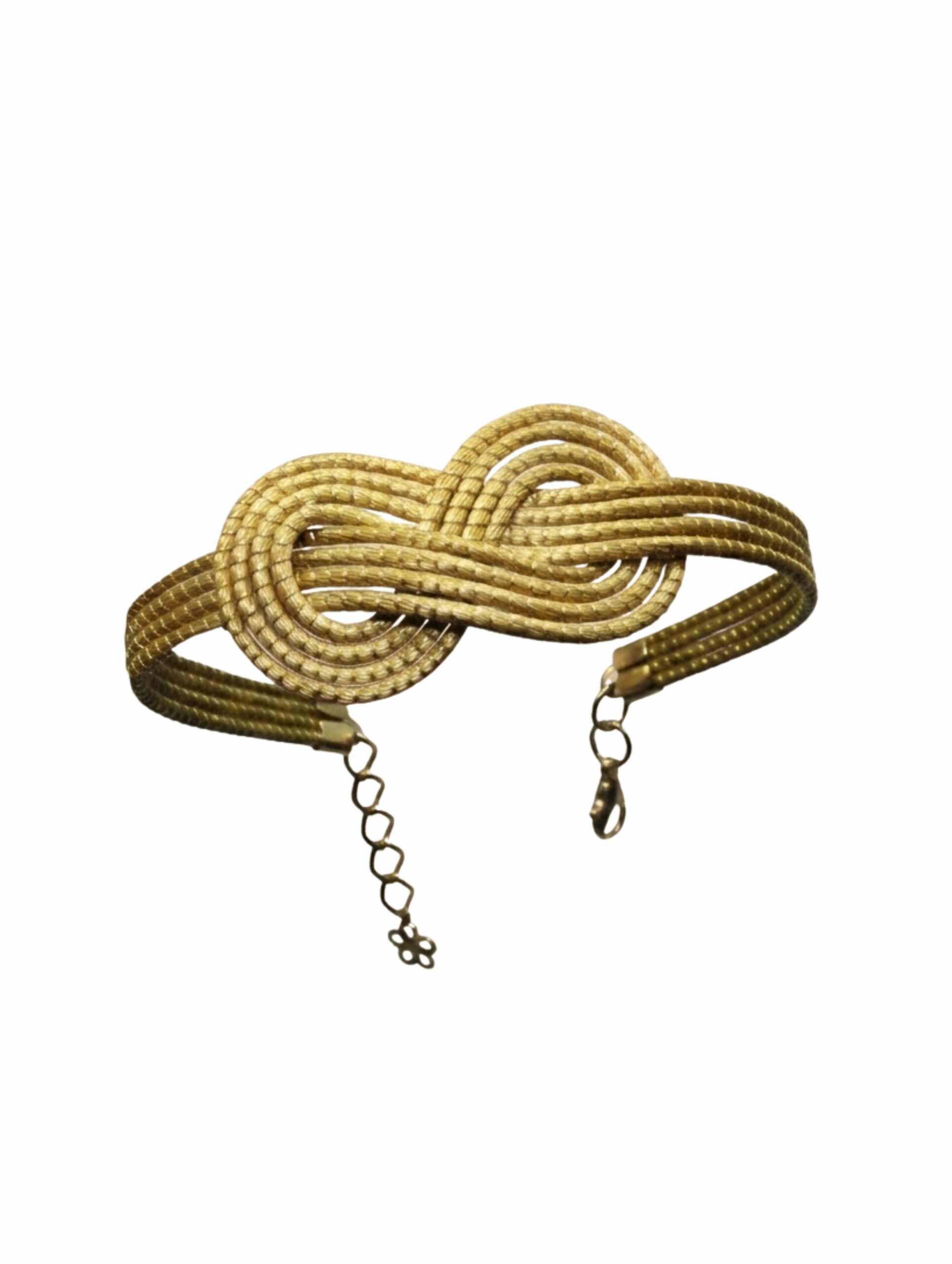 joyas artesanales y sostenibles - PULSERA Oro vegetal capim dourado