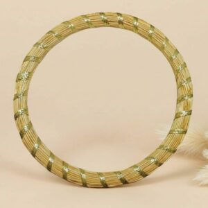 joyas artesanales y sostenibles - PULSERA Oro vegetal capim dourado