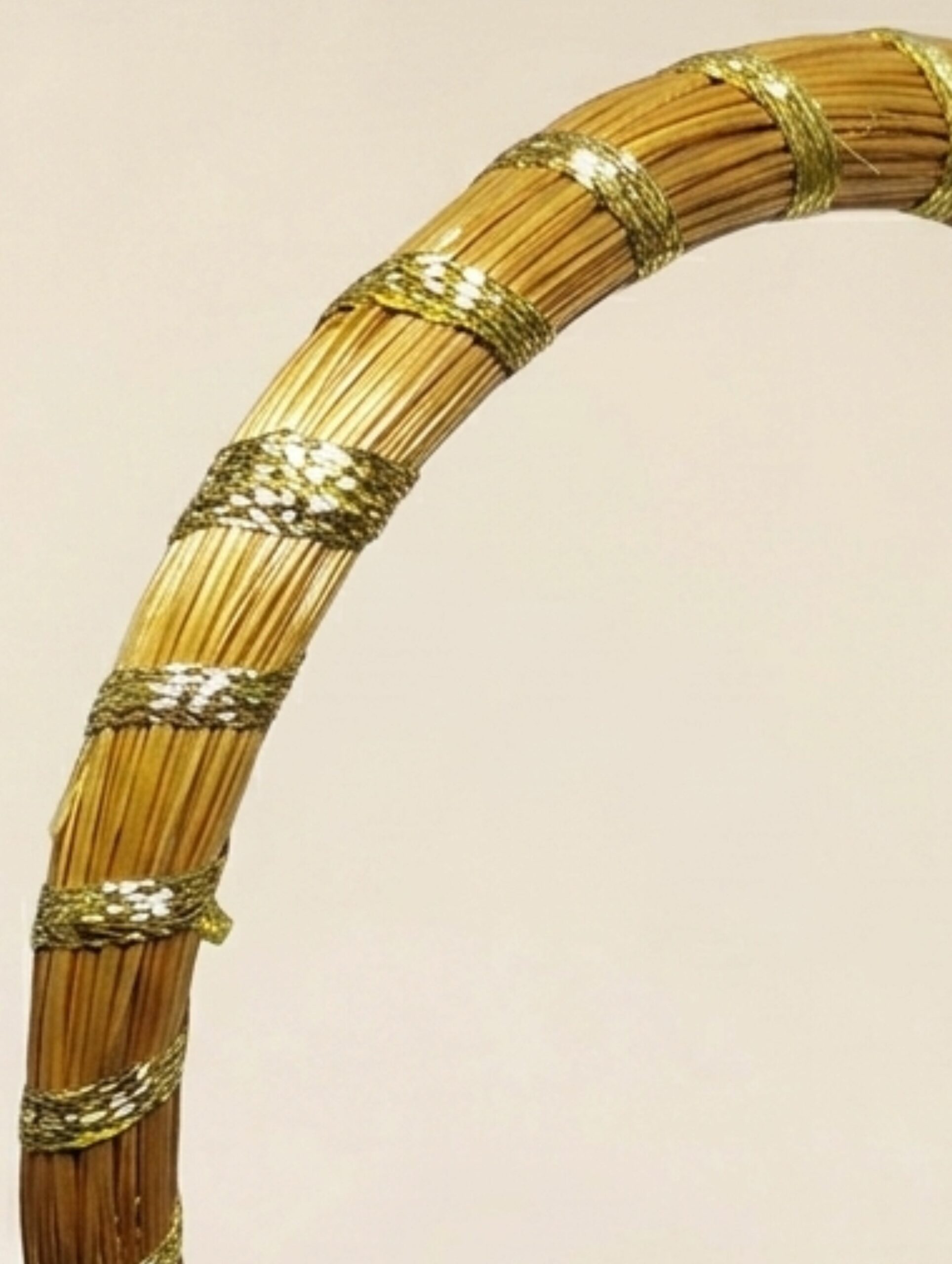 joyas artesanales y sostenibles - PULSERA Oro vegetal capim dourado