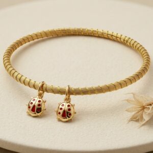 joyas artesanales y sostenibles - PULSERA Oro vegetal capim dourado