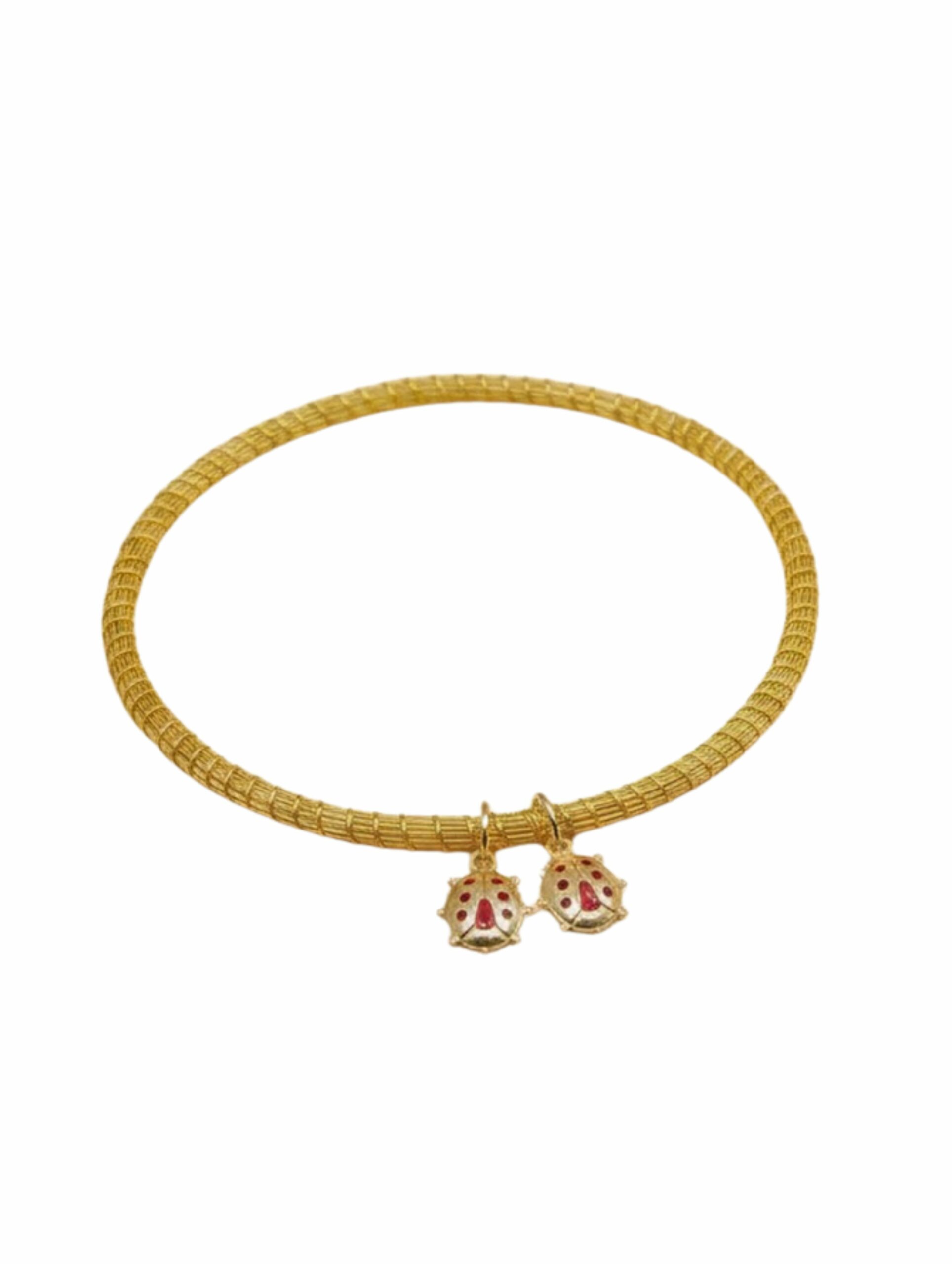 joyas artesanales y sostenibles - PULSERA Oro vegetal capim dourado