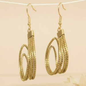 Oro vegetal Capim dourado pendientes