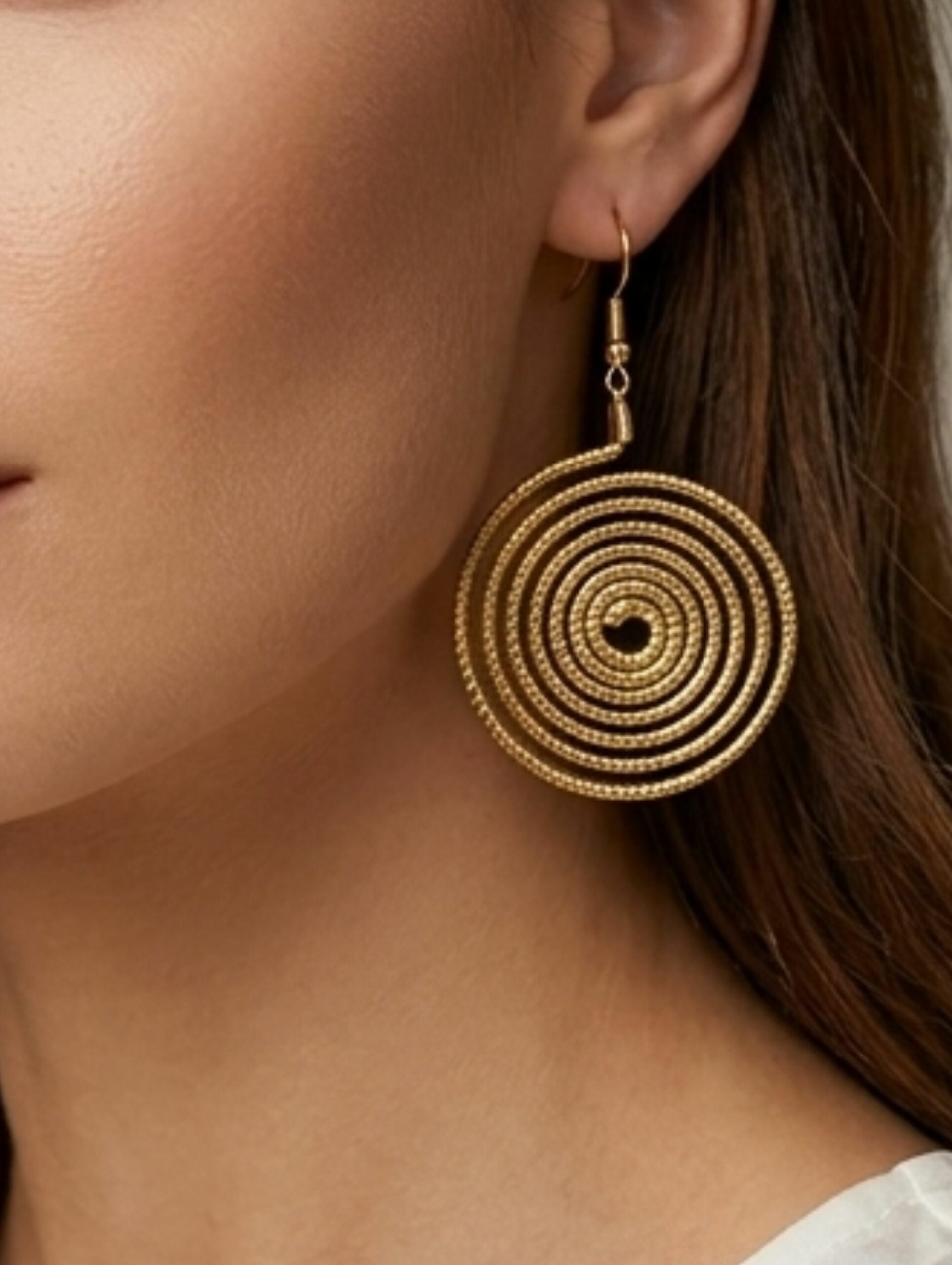 Oro vegetal Capim dourado pendientes