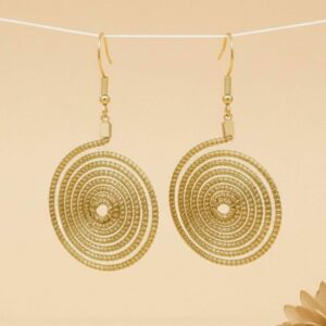 Oro vegetal Capim dourado pendientes