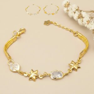 joyas artesanales y sostenibles - PULSERA Oro vegetal capim dourado