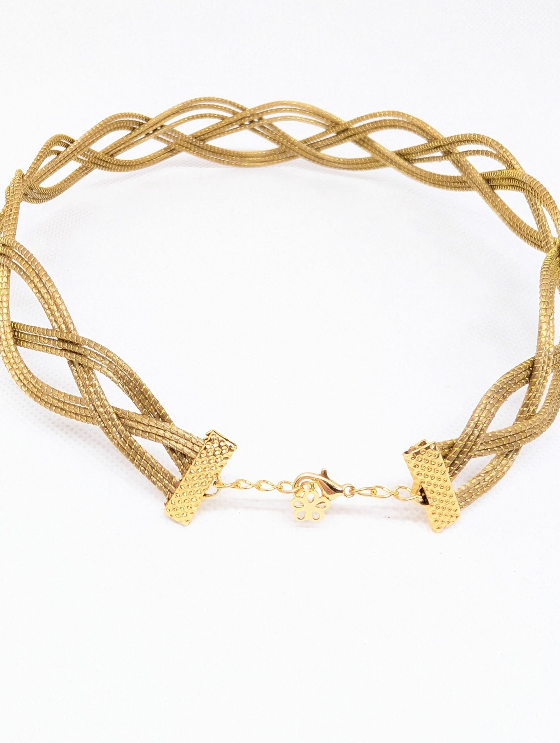 joyas artesanales y sostenibles - PULSERA Oro vegetal capim dourado