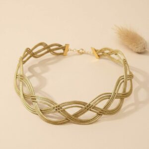 joyas artesanales y sostenibles - PULSERA Oro vegetal capim dourado