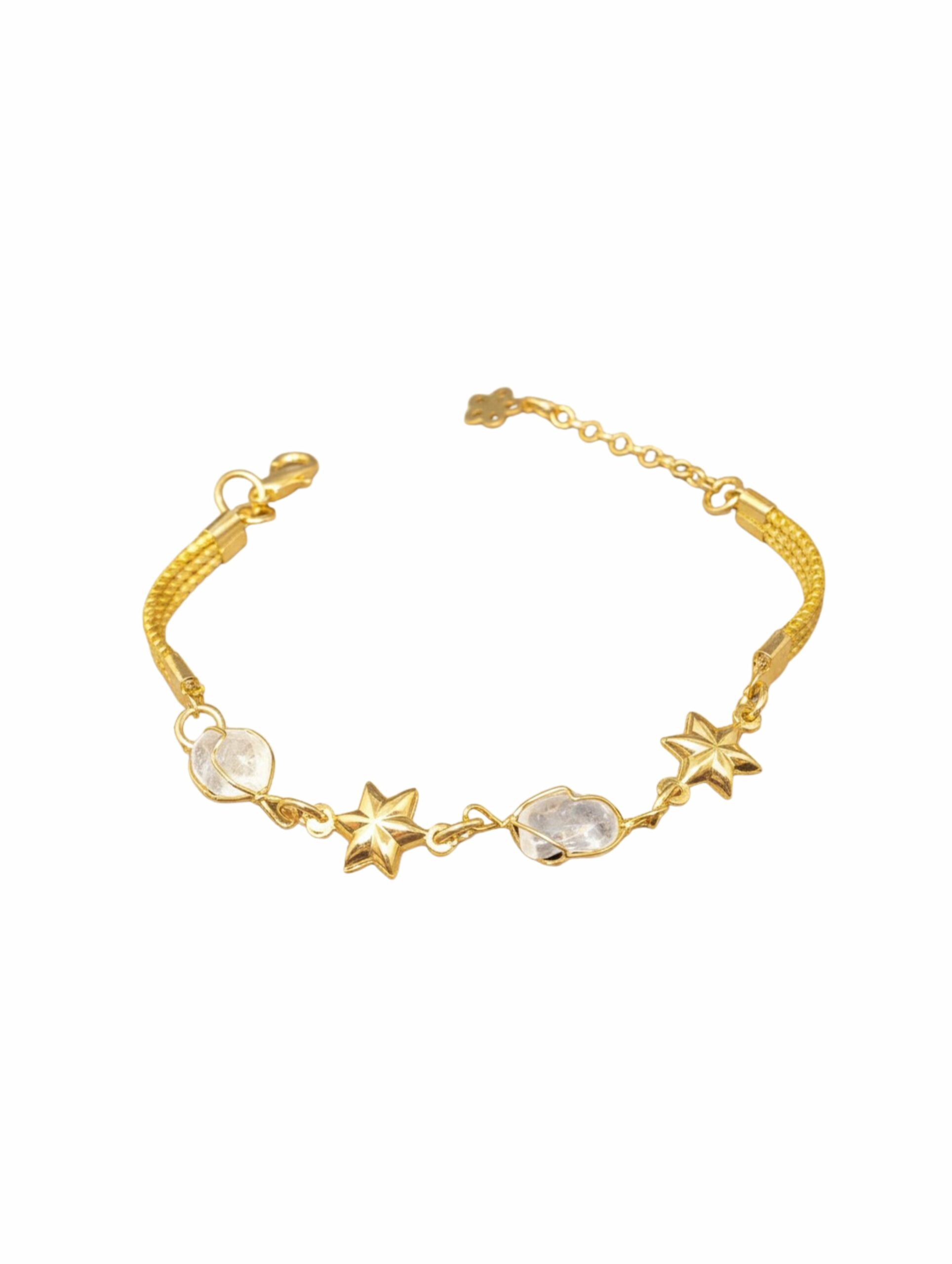 joyas artesanales y sostenibles - PULSERA Oro vegetal capim dourado