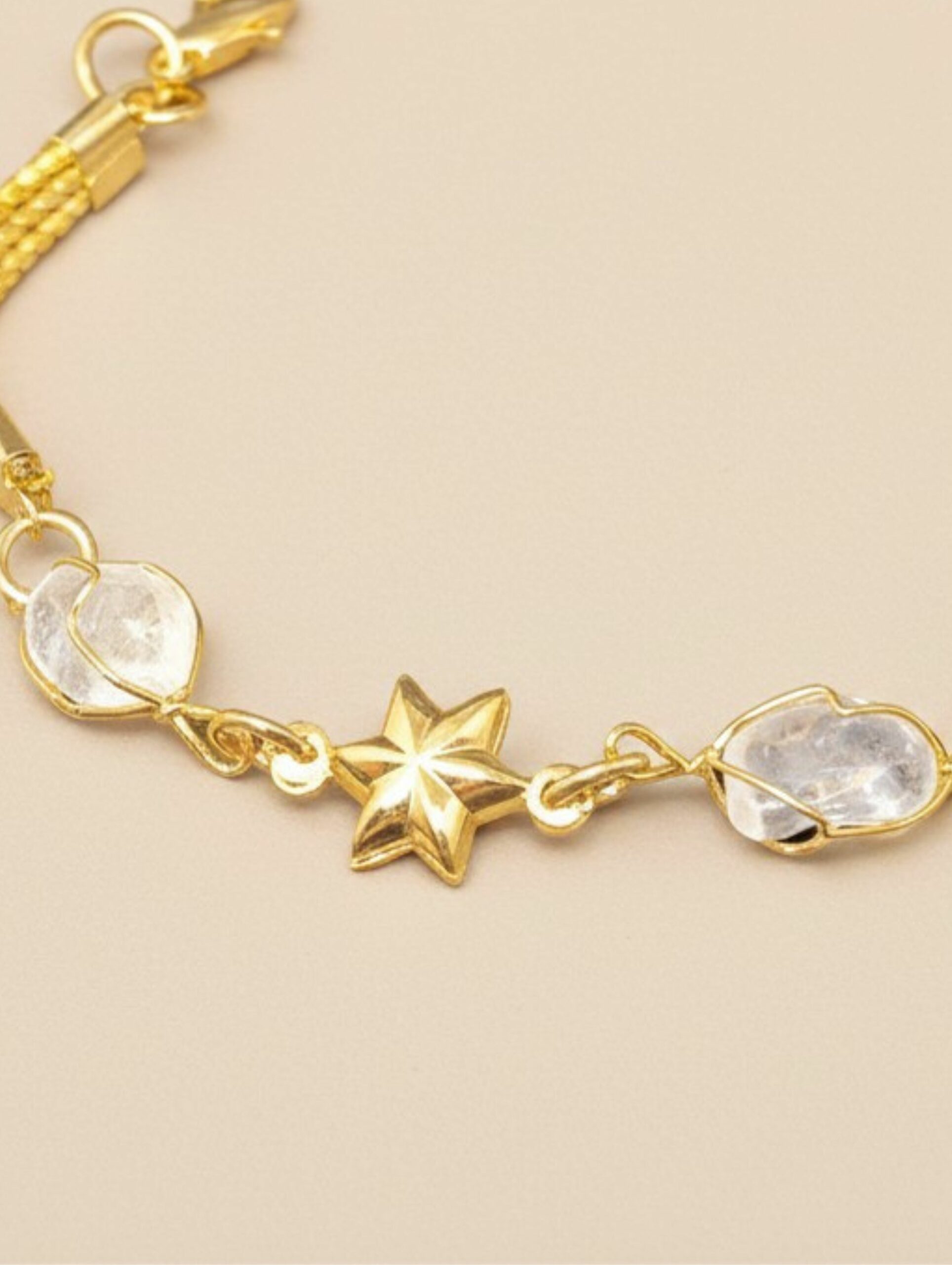 joyas artesanales y sostenibles - PULSERA Oro vegetal capim dourado