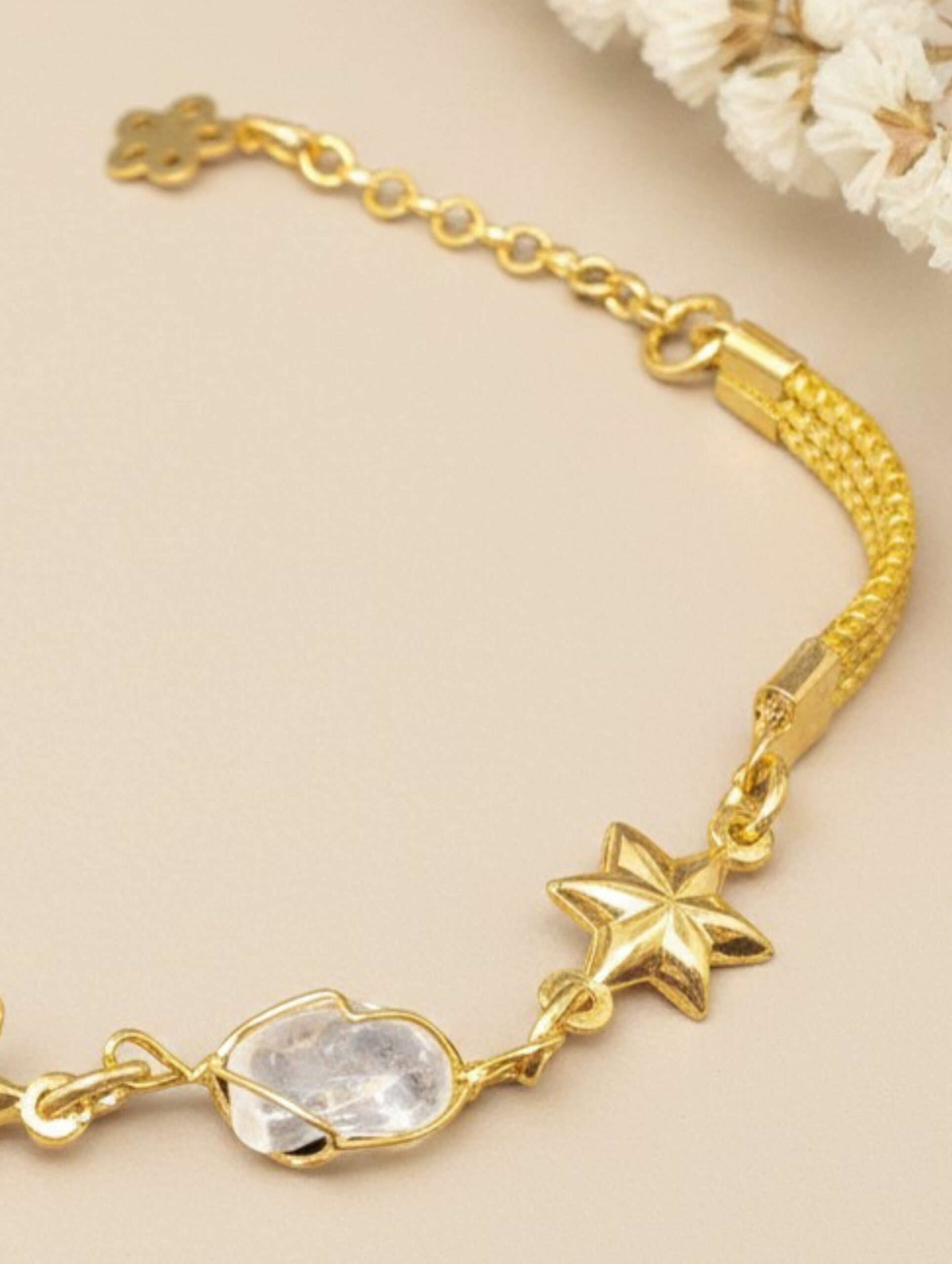 joyas artesanales y sostenibles - PULSERA Oro vegetal capim dourado