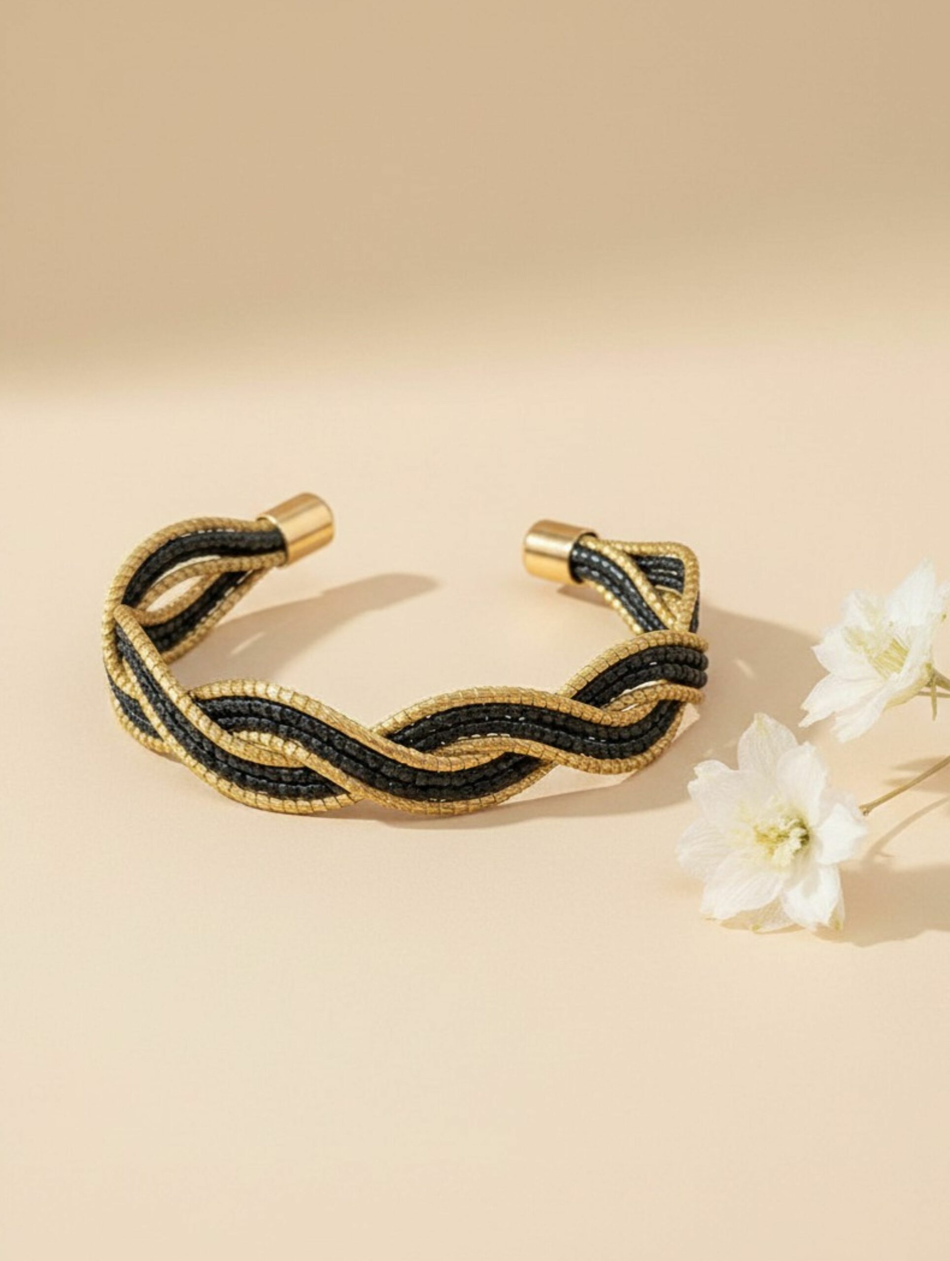 joyas artesanales y sostenibles - PULSERA Oro vegetal capim dourado