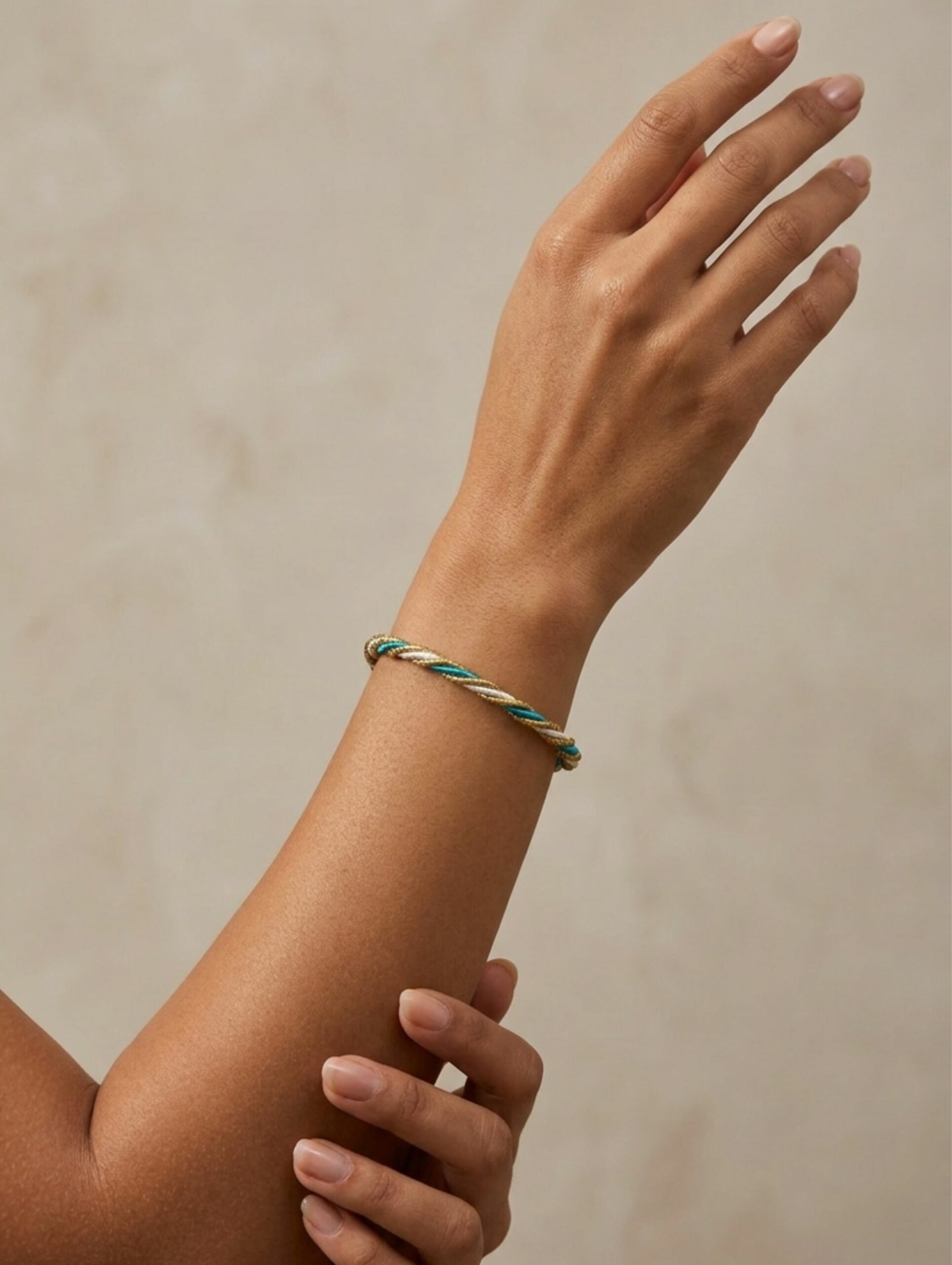 joyas artesanales y sostenibles - PULSERA Oro vegetal capim dourado
