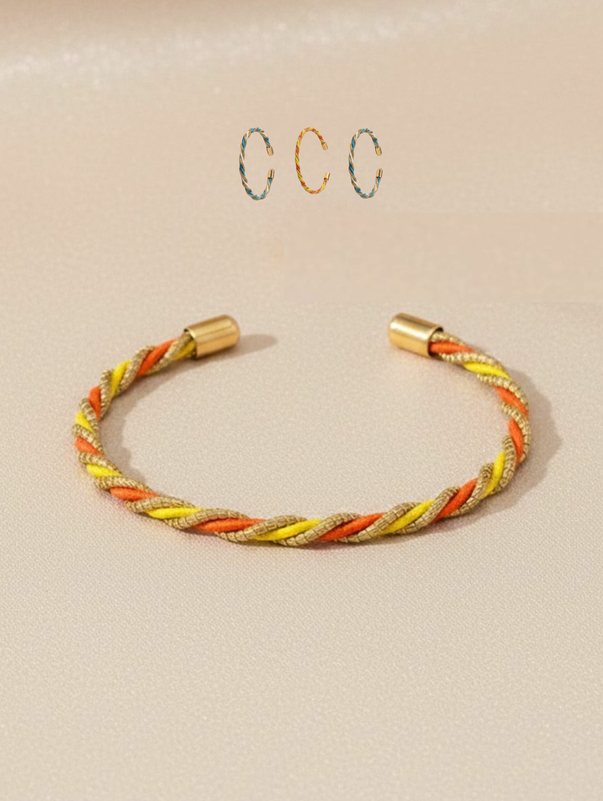 joyas artesanales y sostenibles - PULSERA Oro vegetal capim dourado