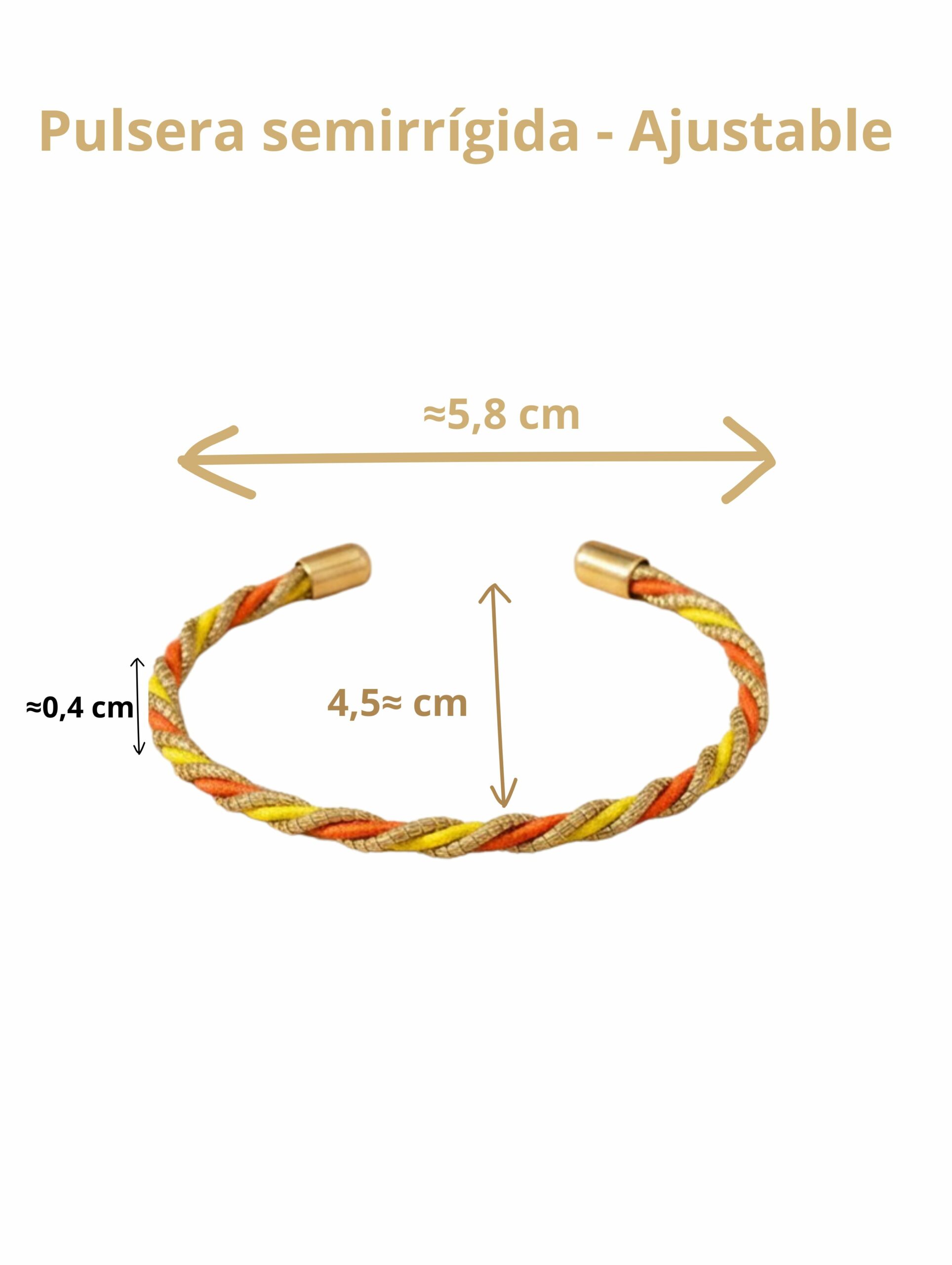 joyas artesanales y sostenibles - PULSERA Oro vegetal capim dourado