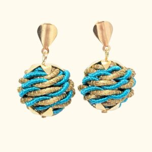 Oro vegetal Capim dourado pendientes