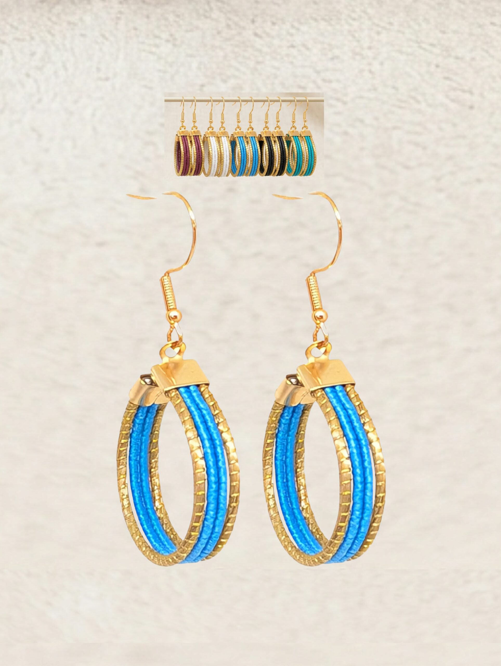 Oro vegetal Capim dourado pendientes