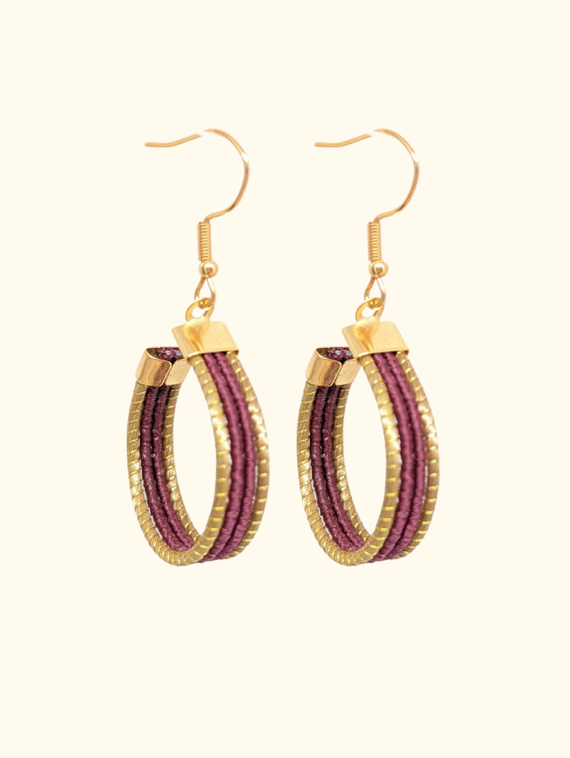 Oro vegetal Capim dourado pendientes