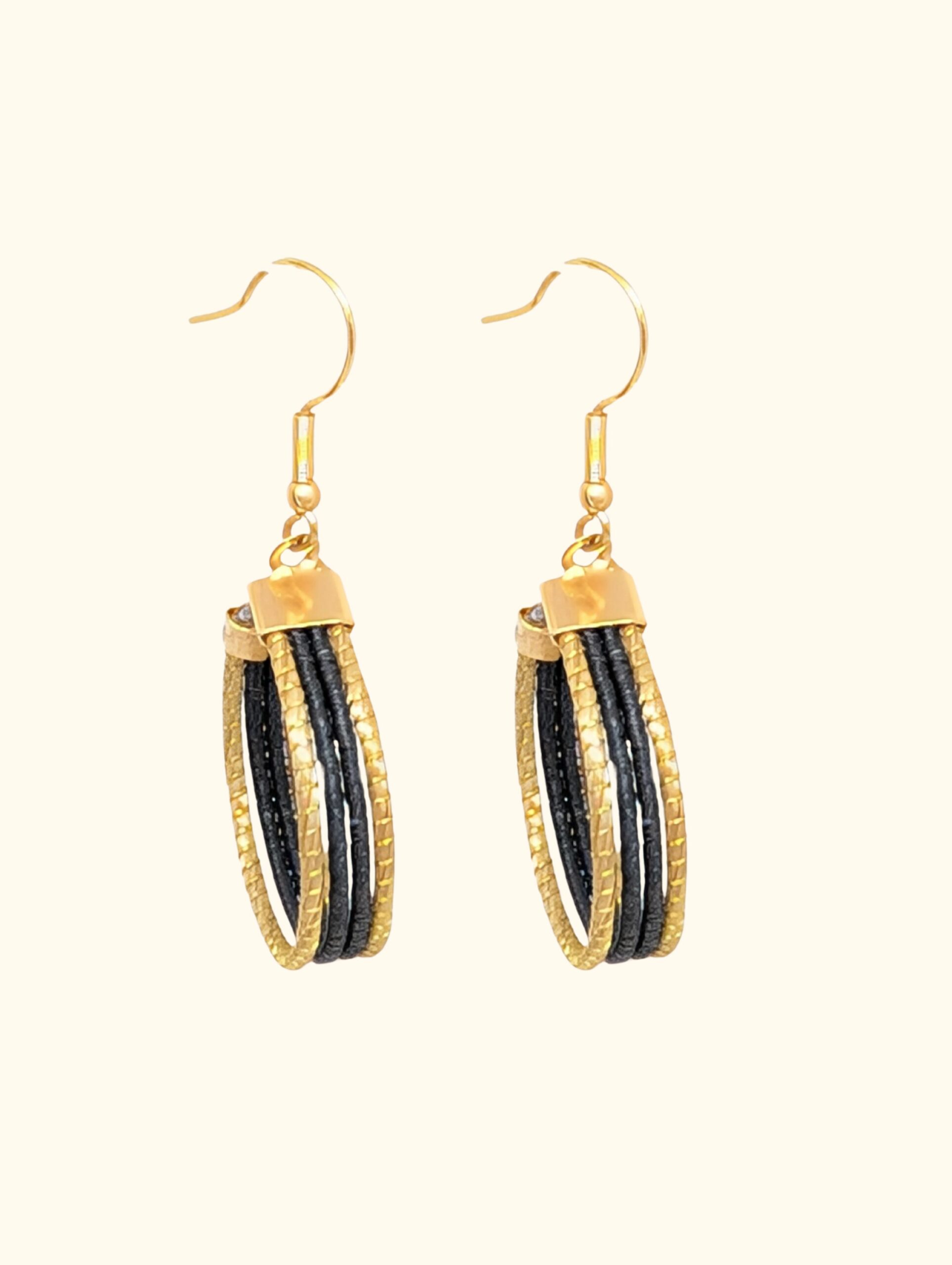 Oro vegetal Capim dourado pendientes