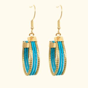 Oro vegetal Capim dourado pendientes