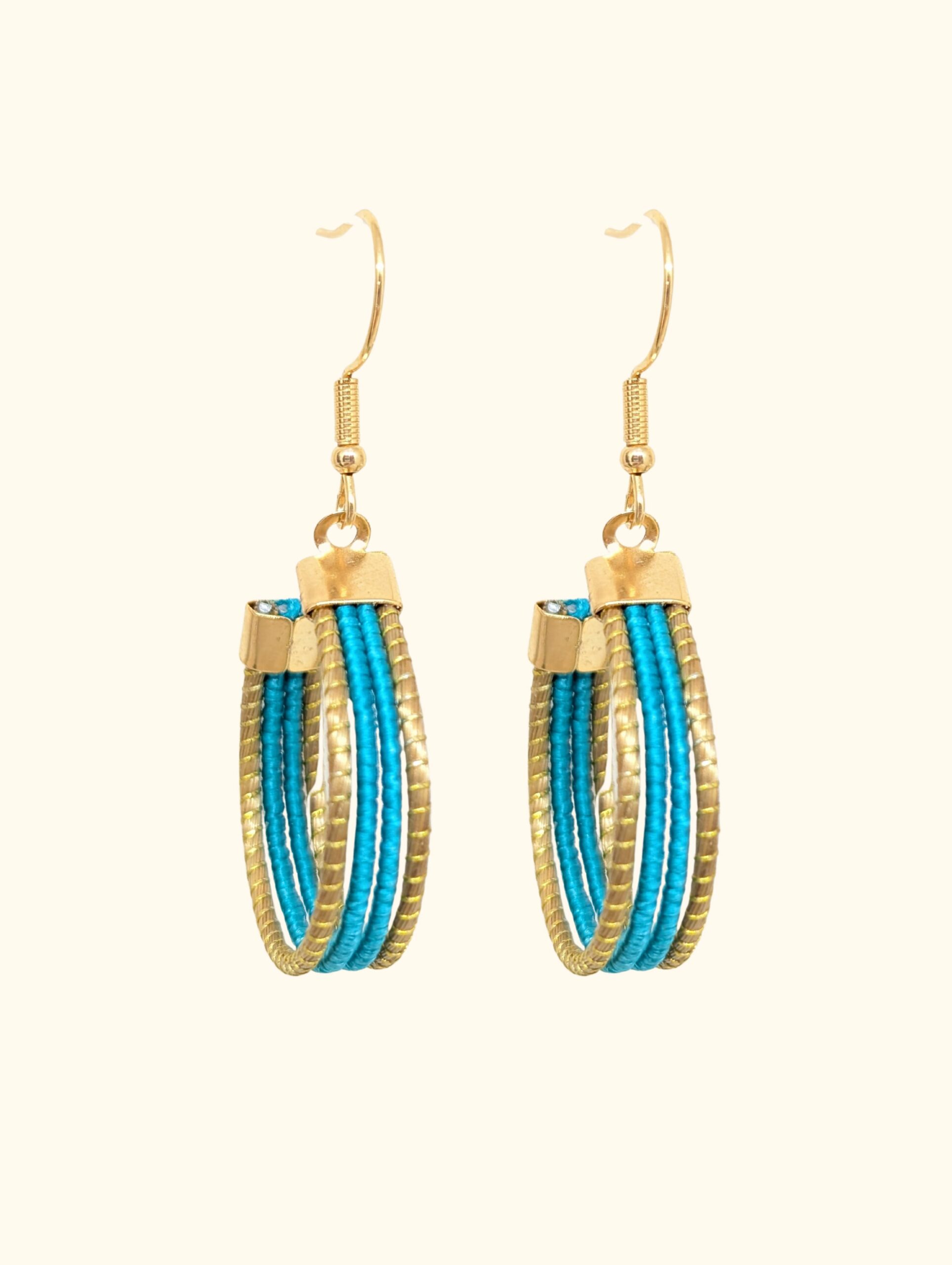 Oro vegetal Capim dourado pendientes
