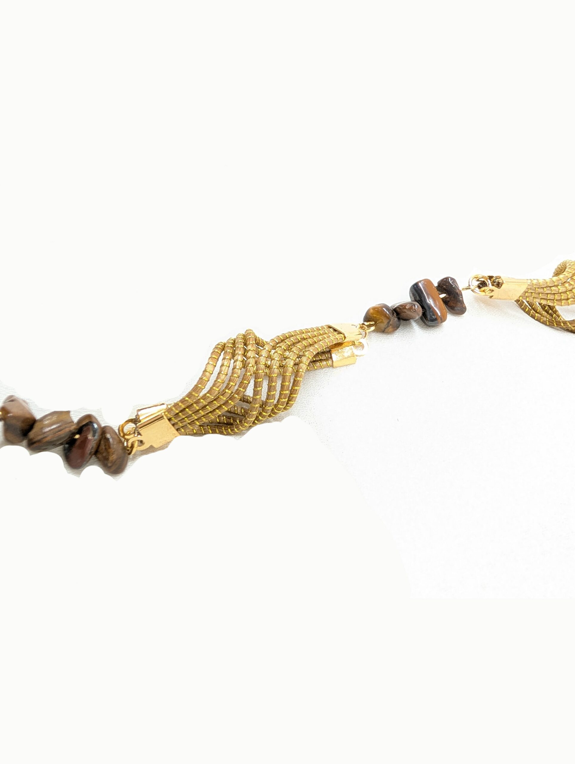 joyas artesanales y sostenibles - PULSERA Oro vegetal capim dourado