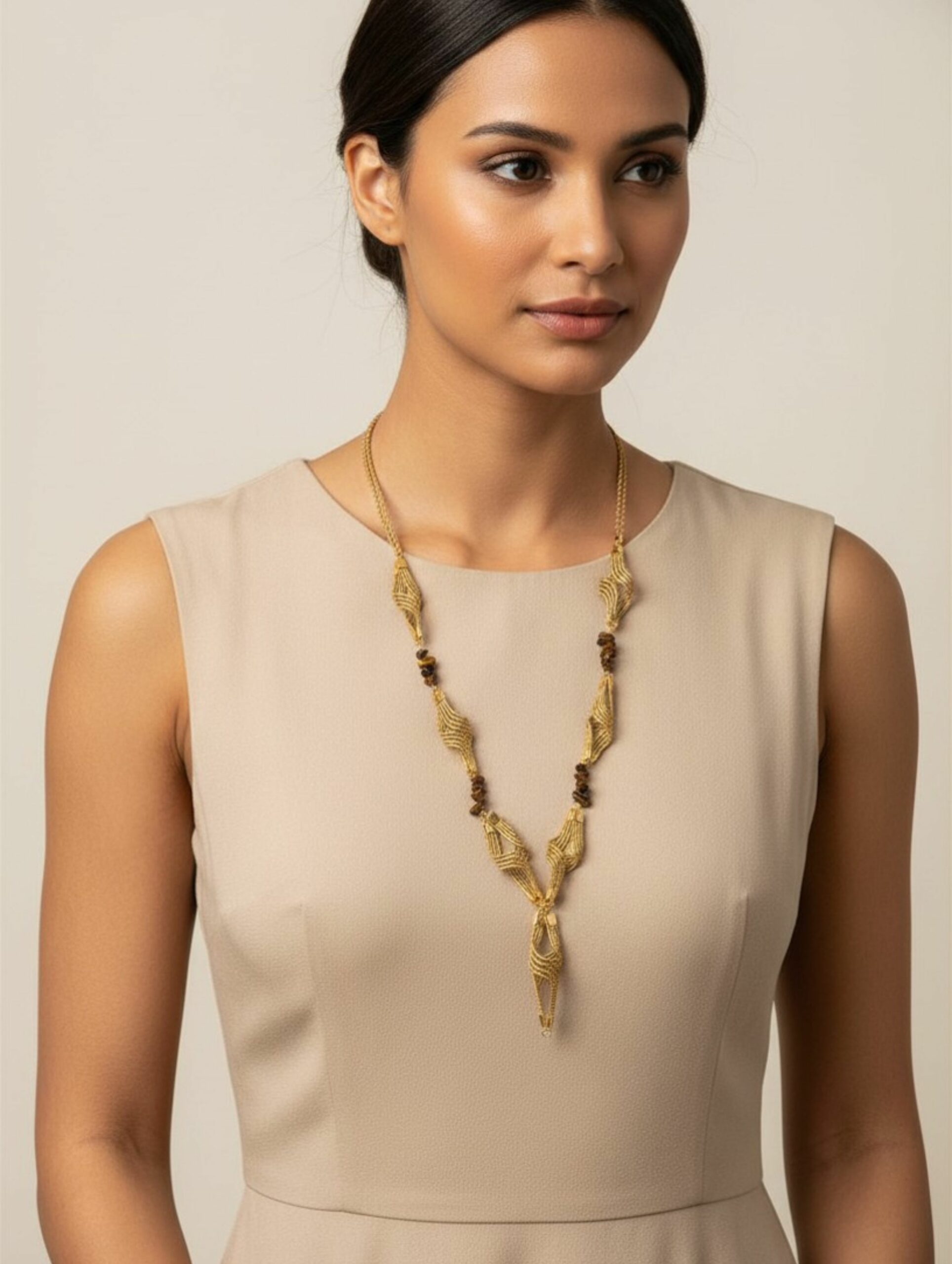 joyas artesanales y sostenibles - PULSERA Oro vegetal capim dourado