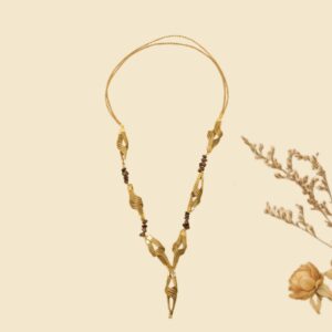 joyas artesanales y sostenibles - PULSERA Oro vegetal capim dourado