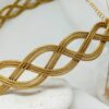 COLLAR SOSTENIBLE ORO VEGETAL CAPIM DOURADO