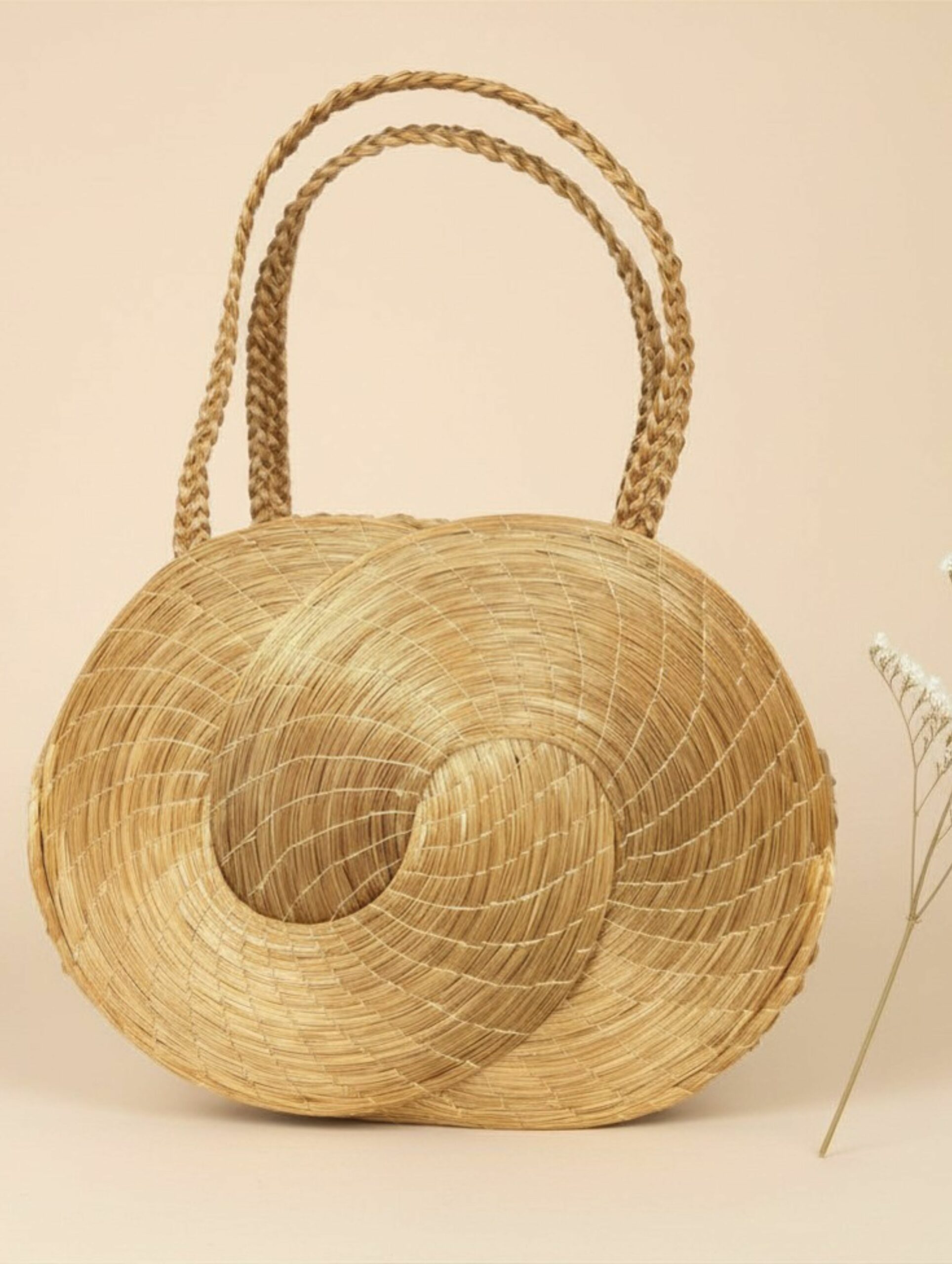 joyas artesanales y sostenibles - BOLSO Oro vegetal capim dourado