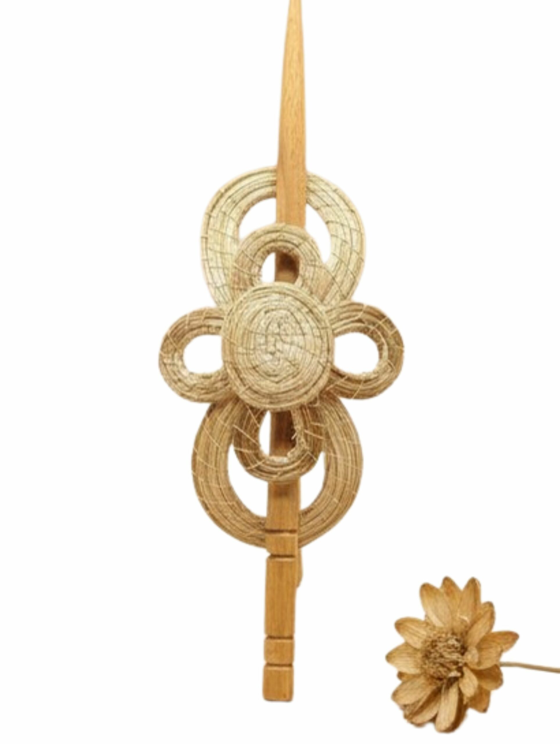 Oro vegetal Capim dourado pasador de pelo begoña