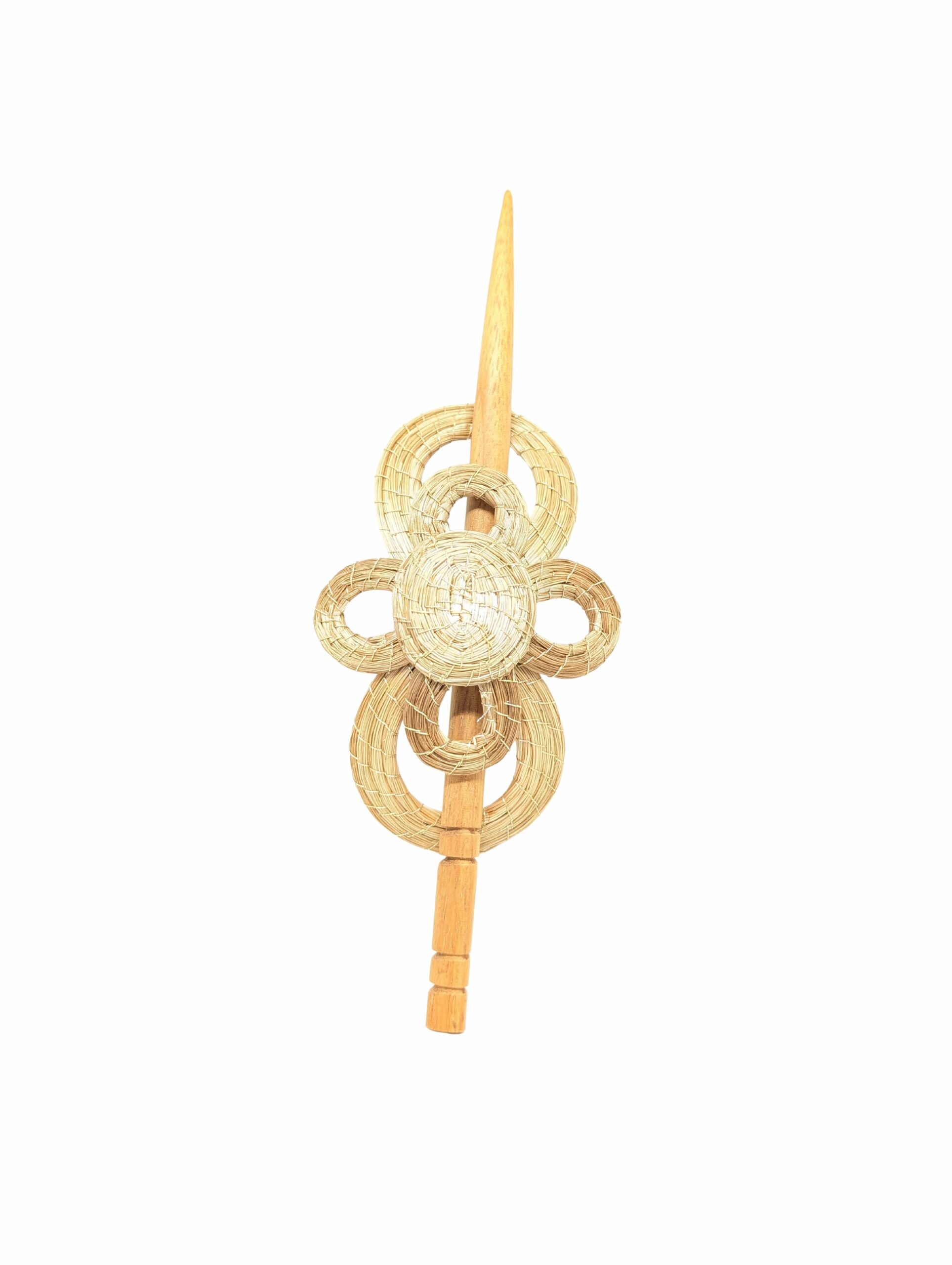 Oro vegetal Capim dourado pasador de pelo begoña