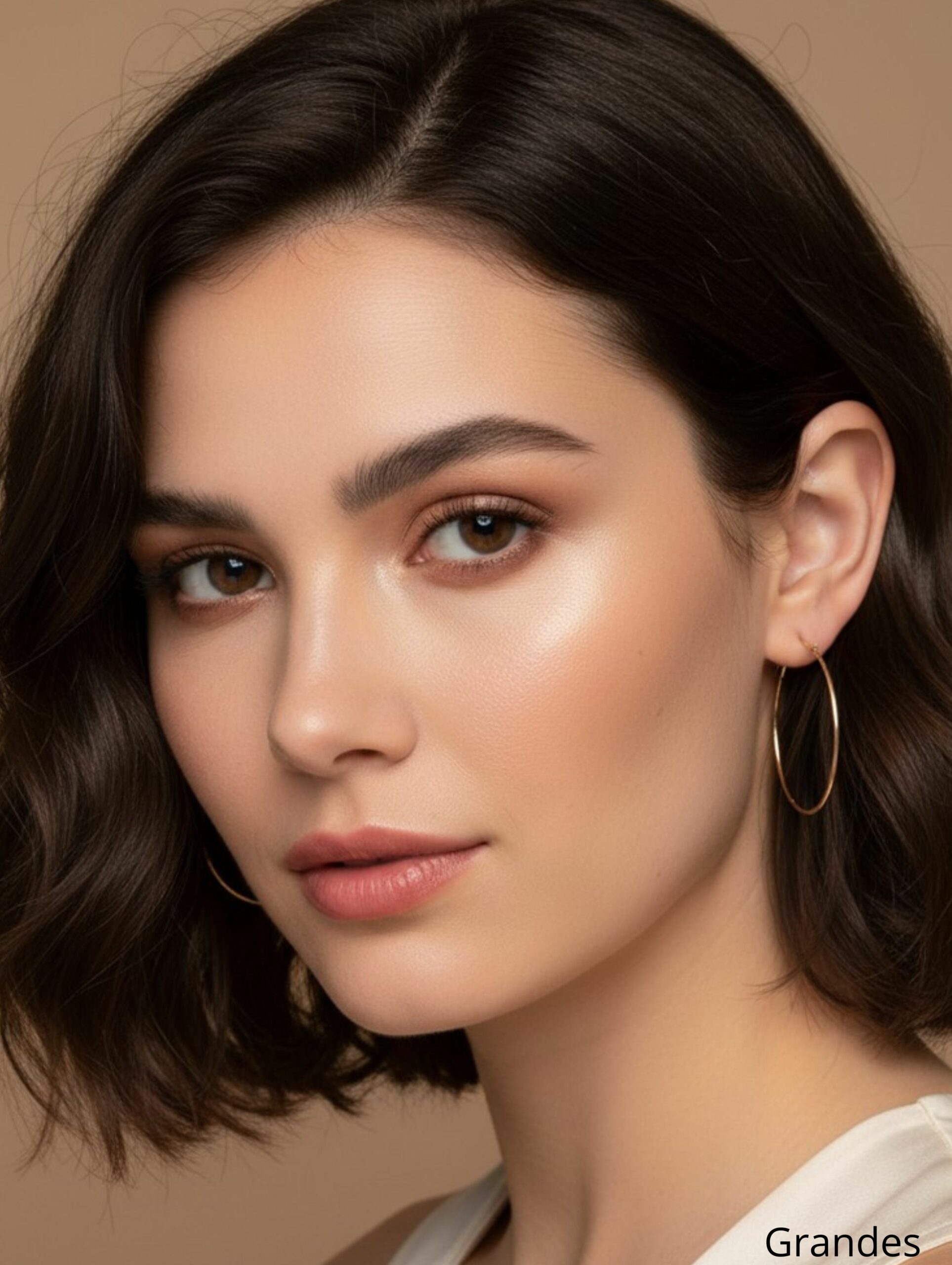 Pendientes criollos Acero inoxidable dorado 316L Hipoalergénicos – Base para tus Capimix de oro vegetal – 2,5 ó 3,5 cm – 2 U.