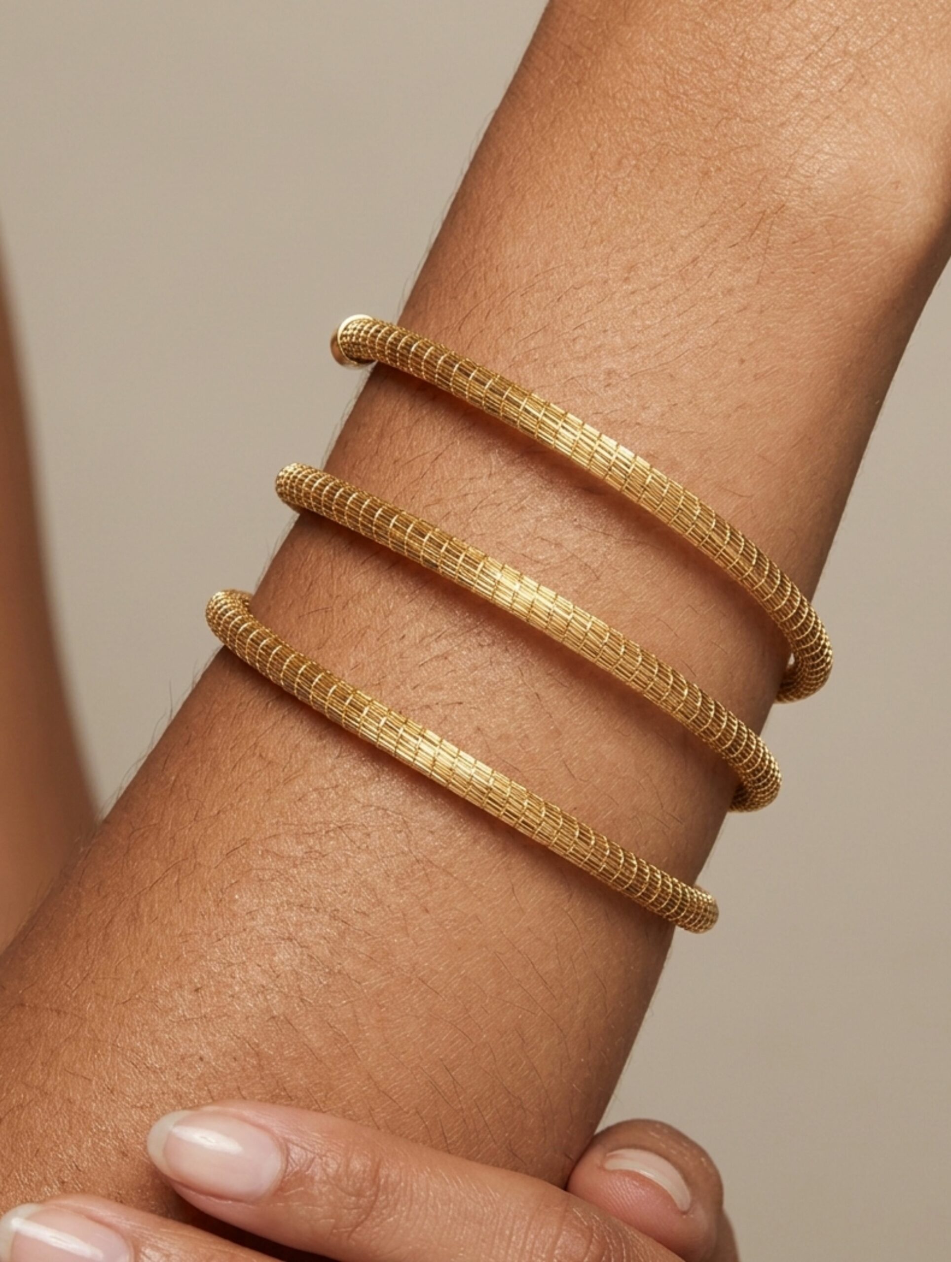 joyas artesanales y sostenibles - PULSERA Oro vegetal capim dourado